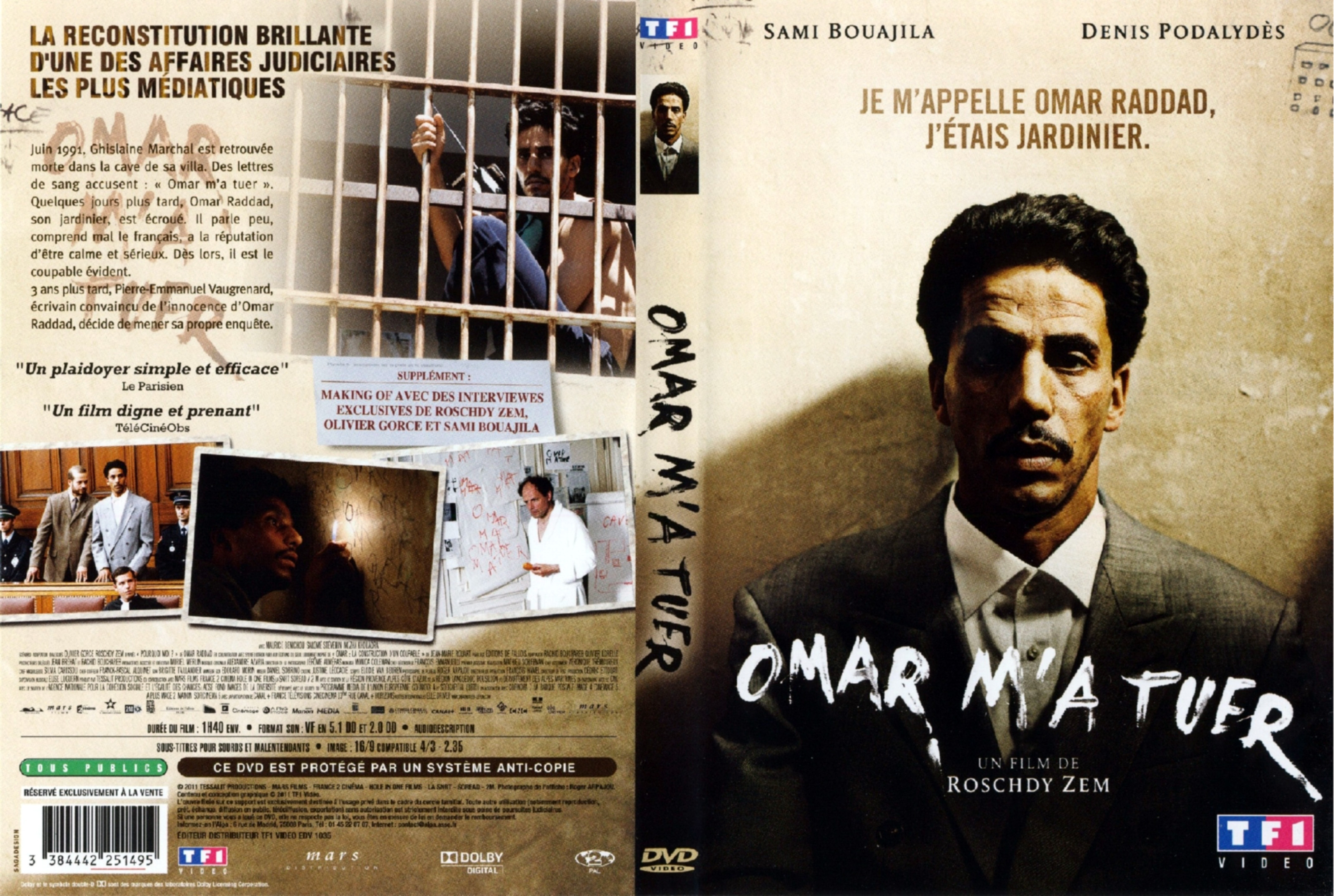 Jaquette DVD Omar m