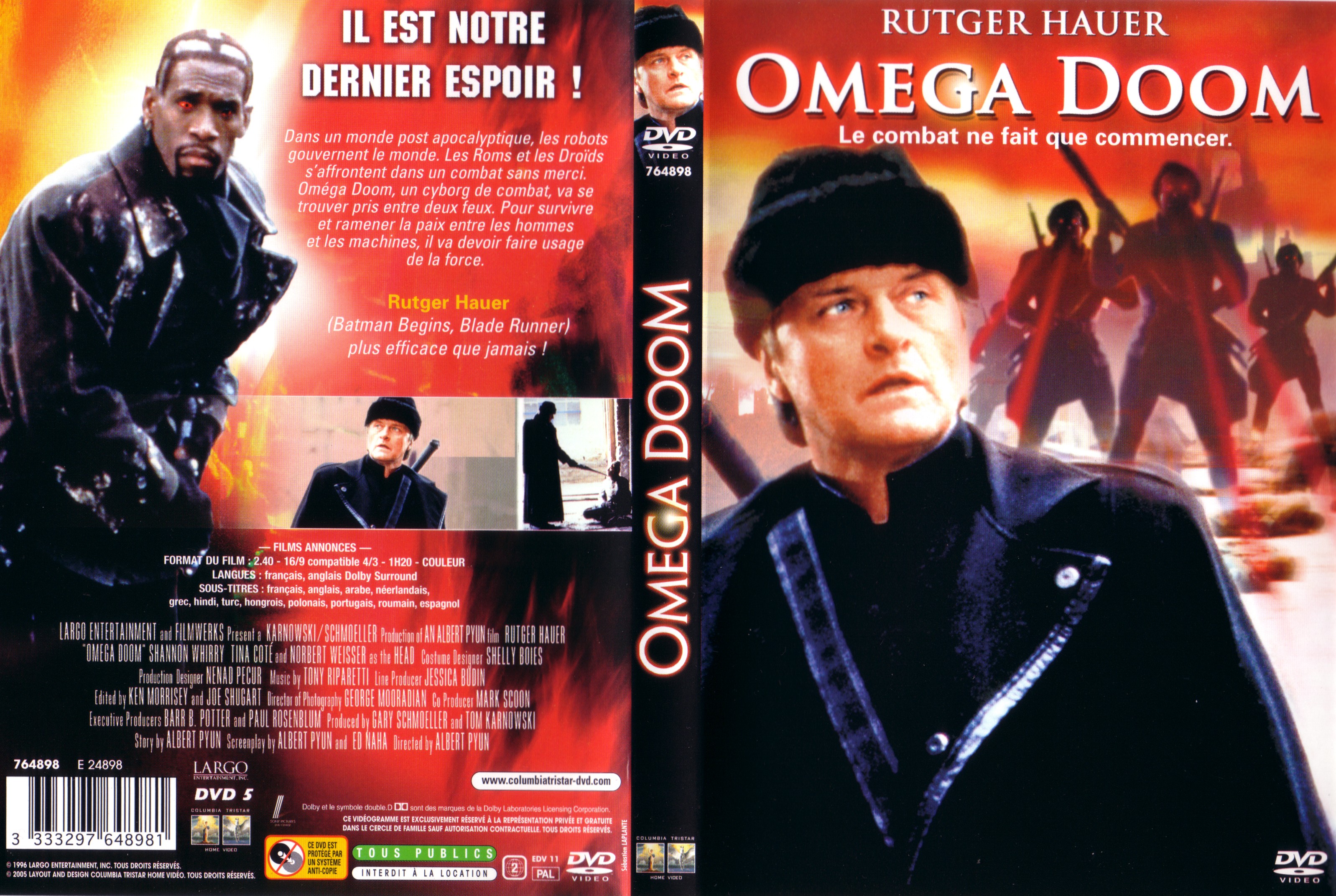Jaquette DVD Omega doom