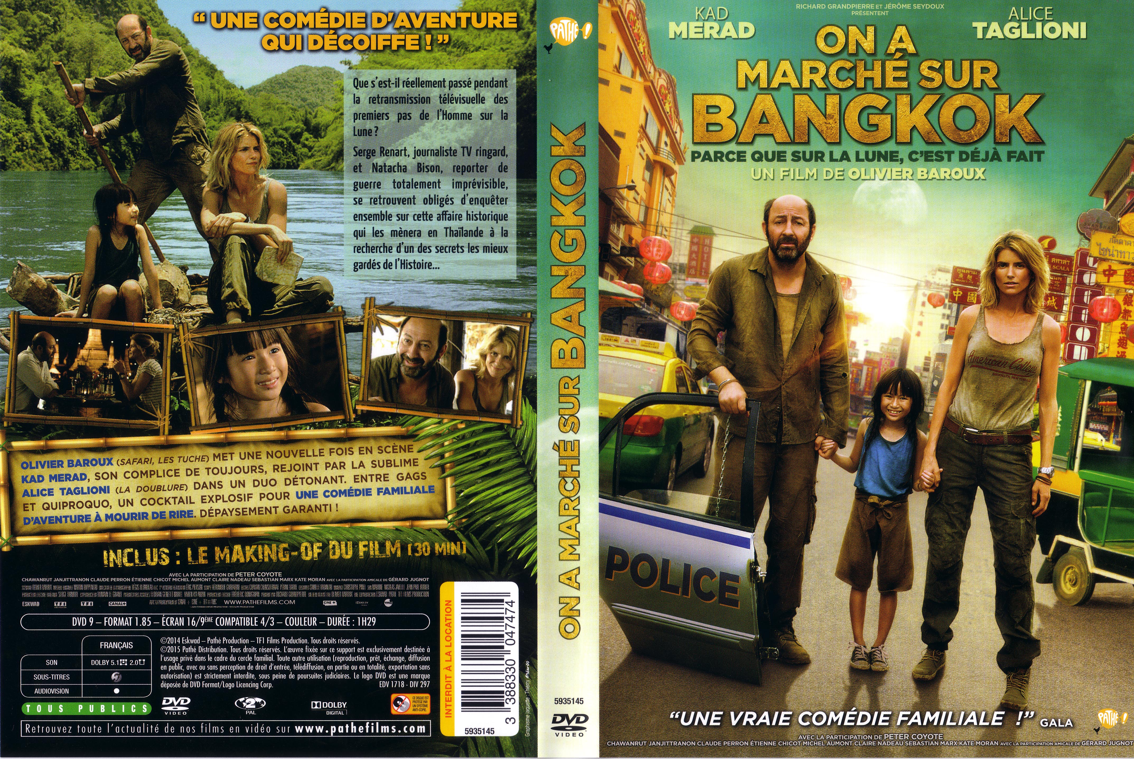 Jaquette DVD On a march sur Bangkok