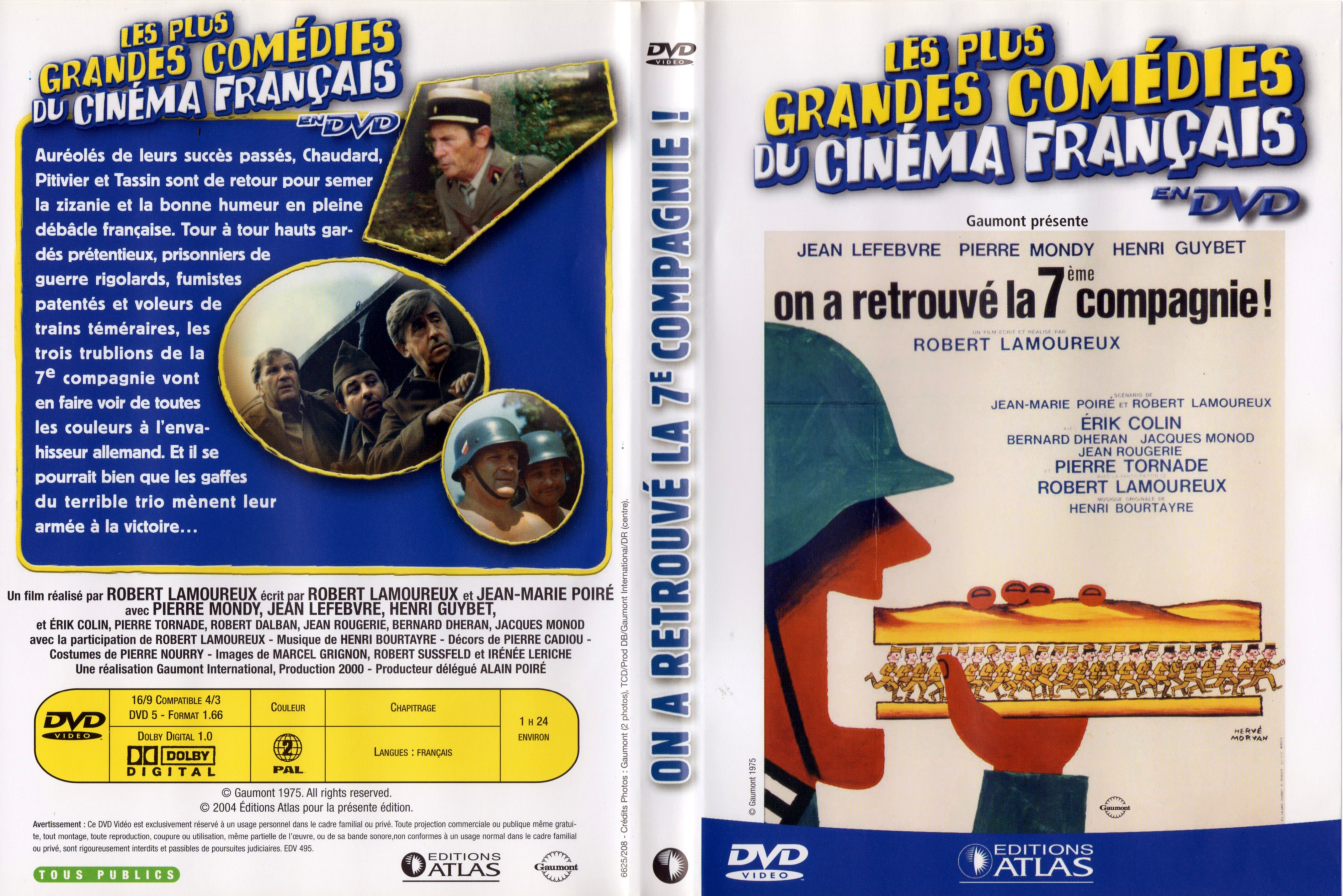 Jaquette DVD On a retrouv la 7me compagnie v2