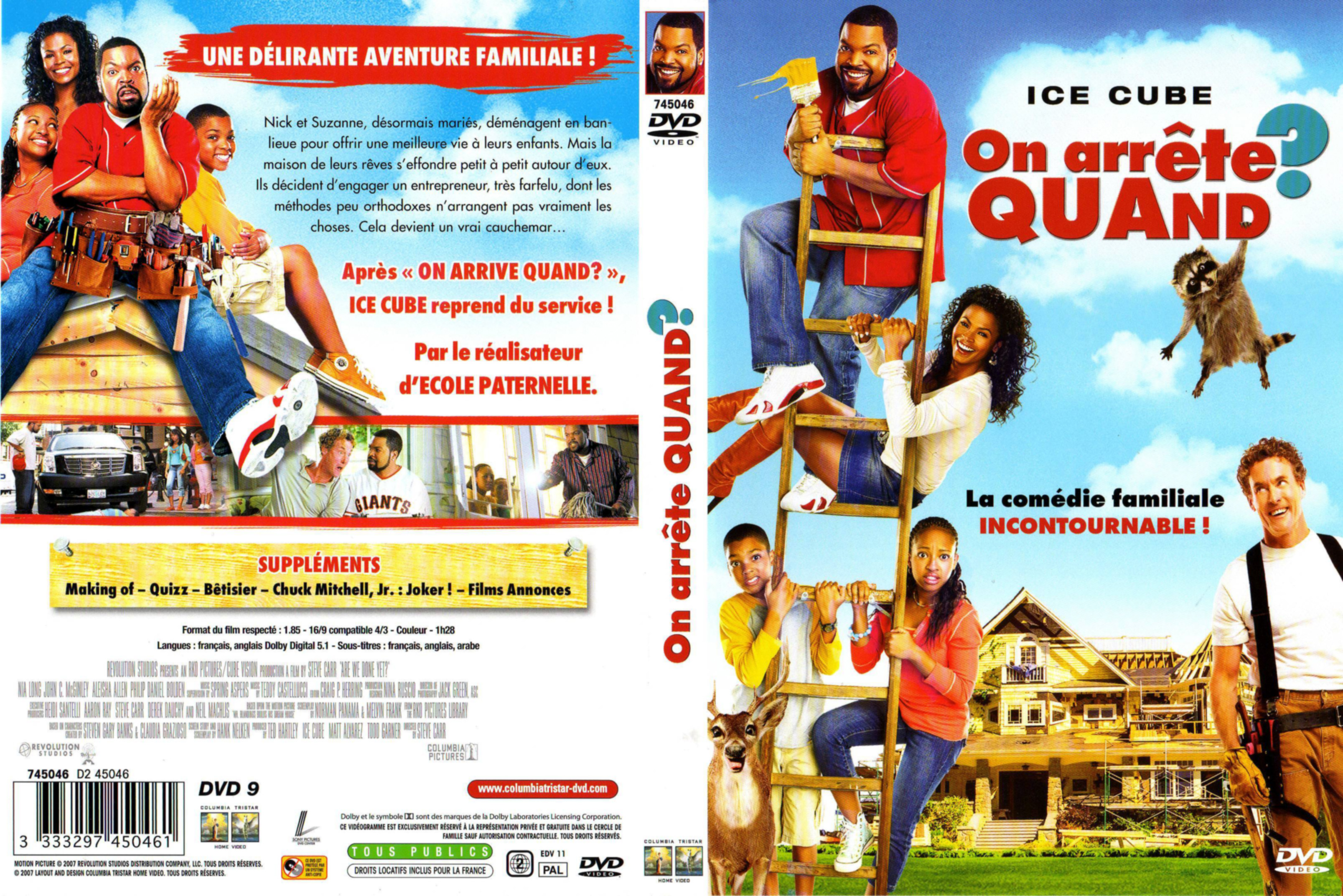 Jaquette DVD On arrete quand