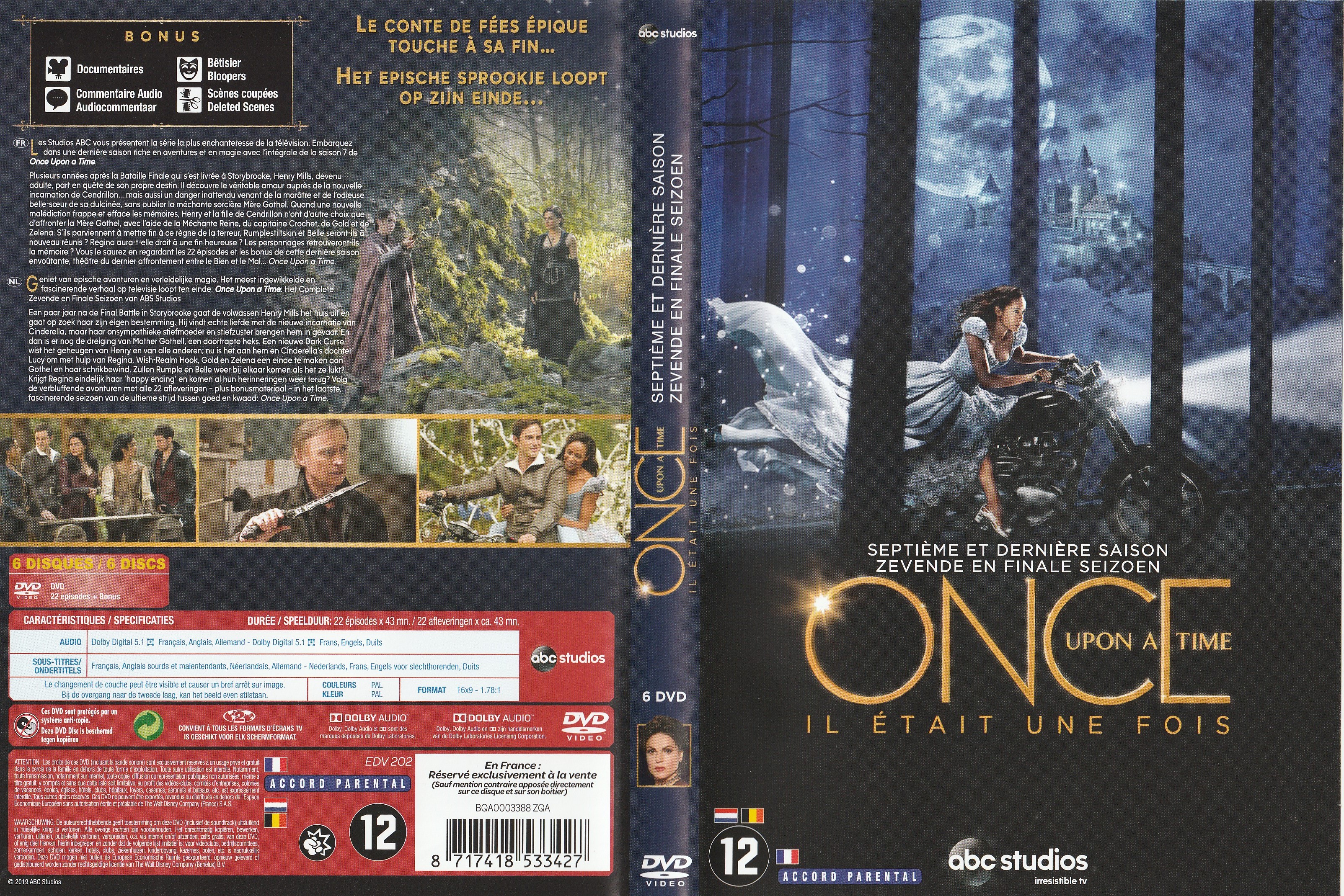 Jaquette DVD Once Upon a Time saison 7