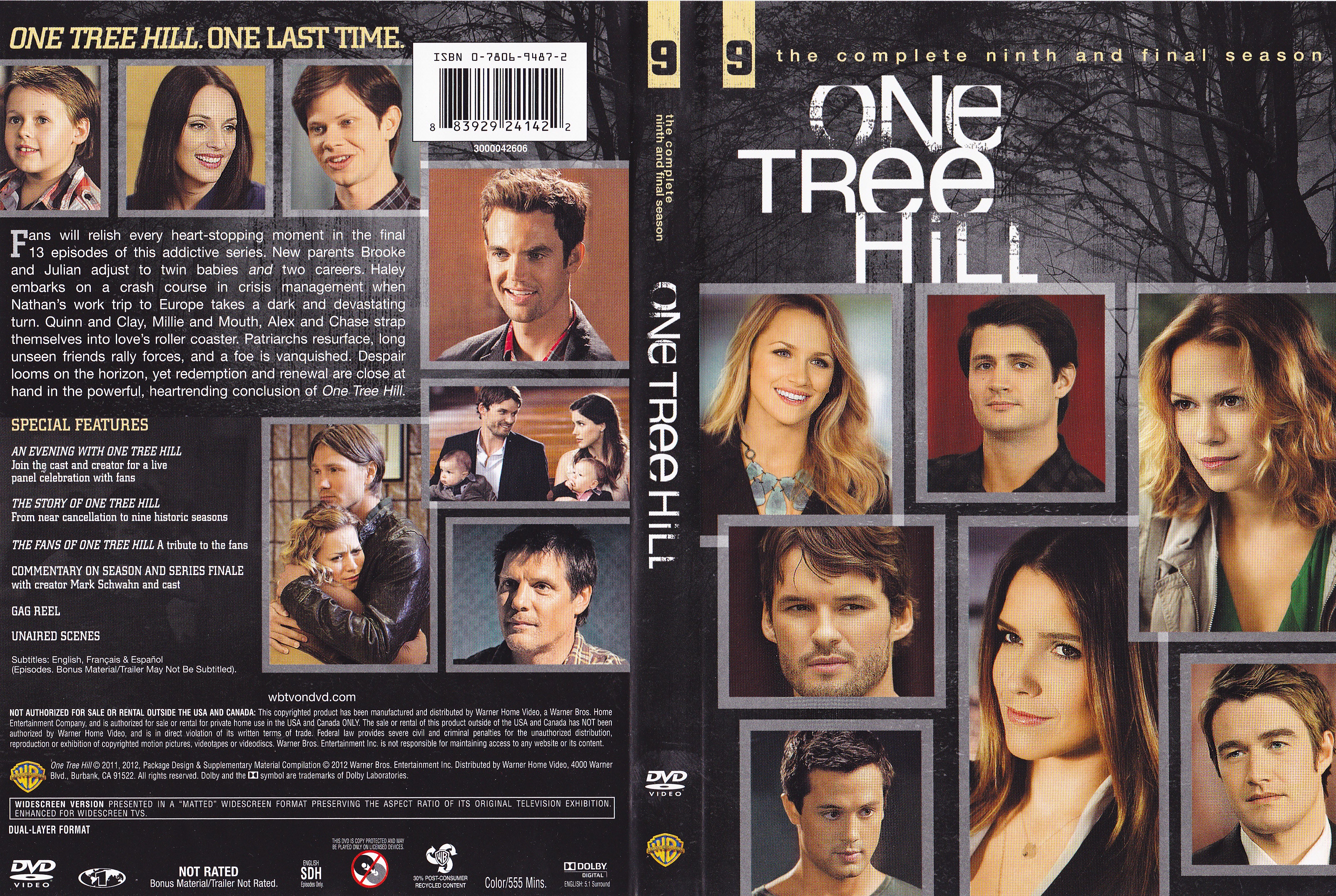 Jaquette DVD One Three hill Saison 9