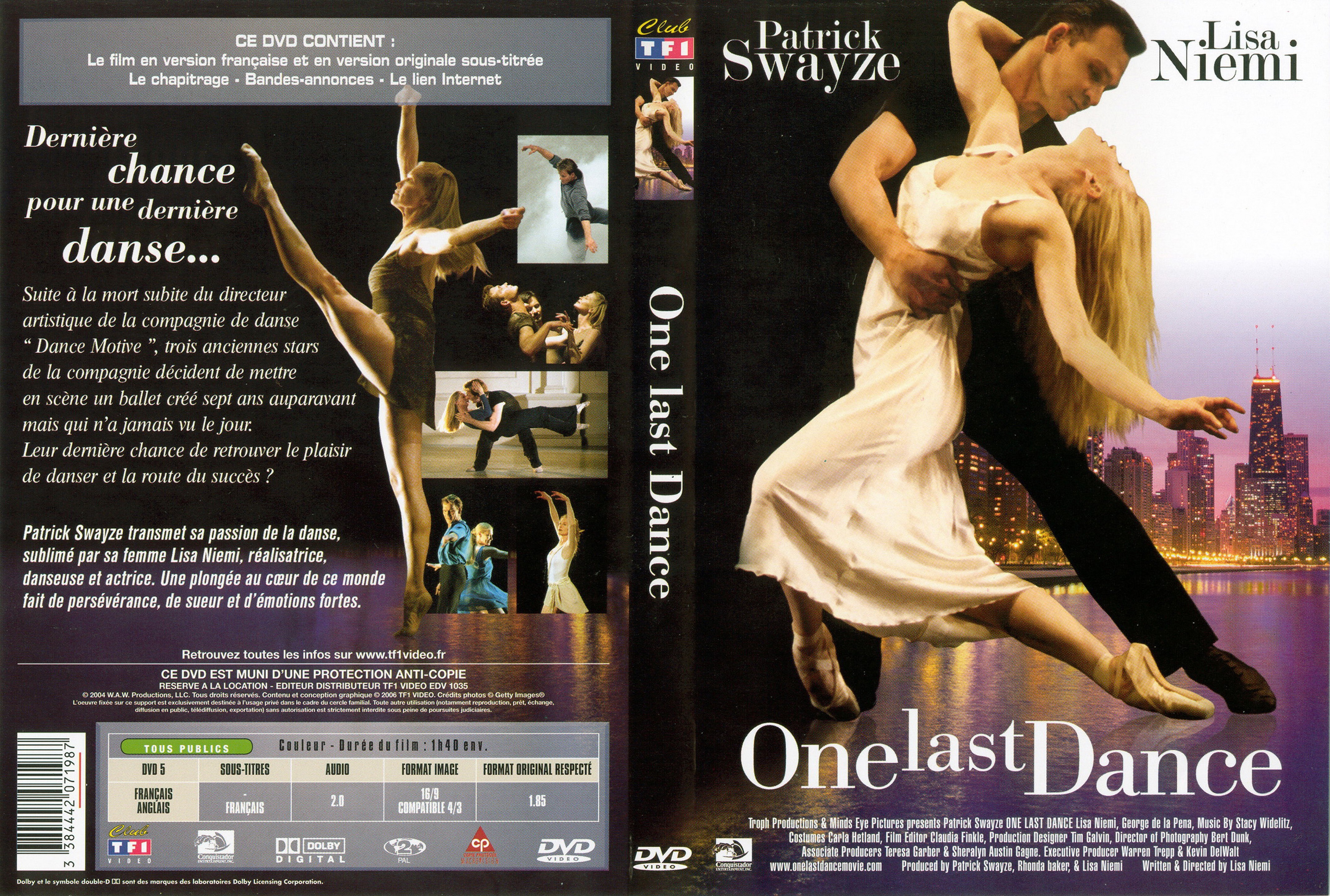 Jaquette DVD One last dance