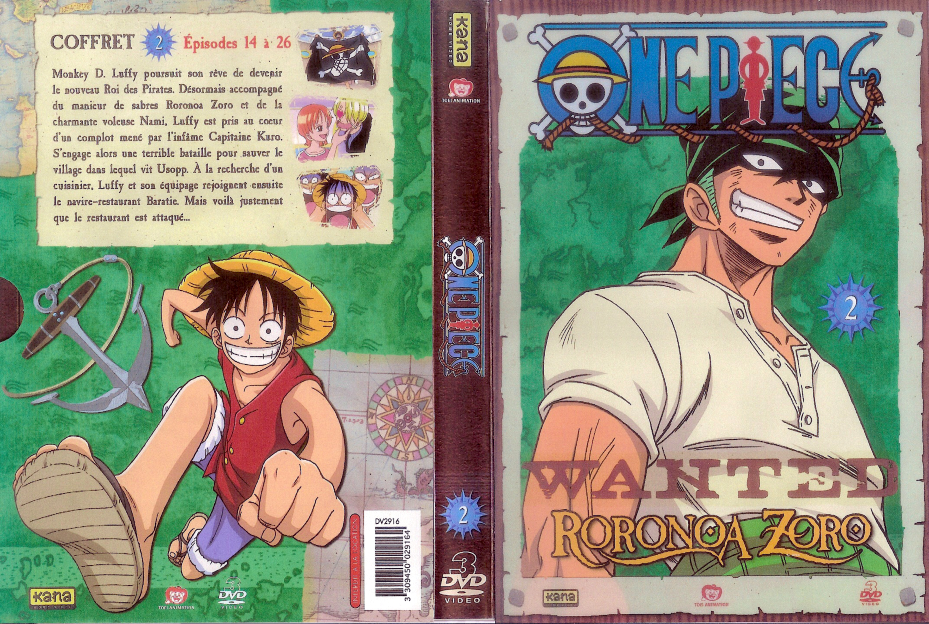 Jaquette DVD One piece vol 2