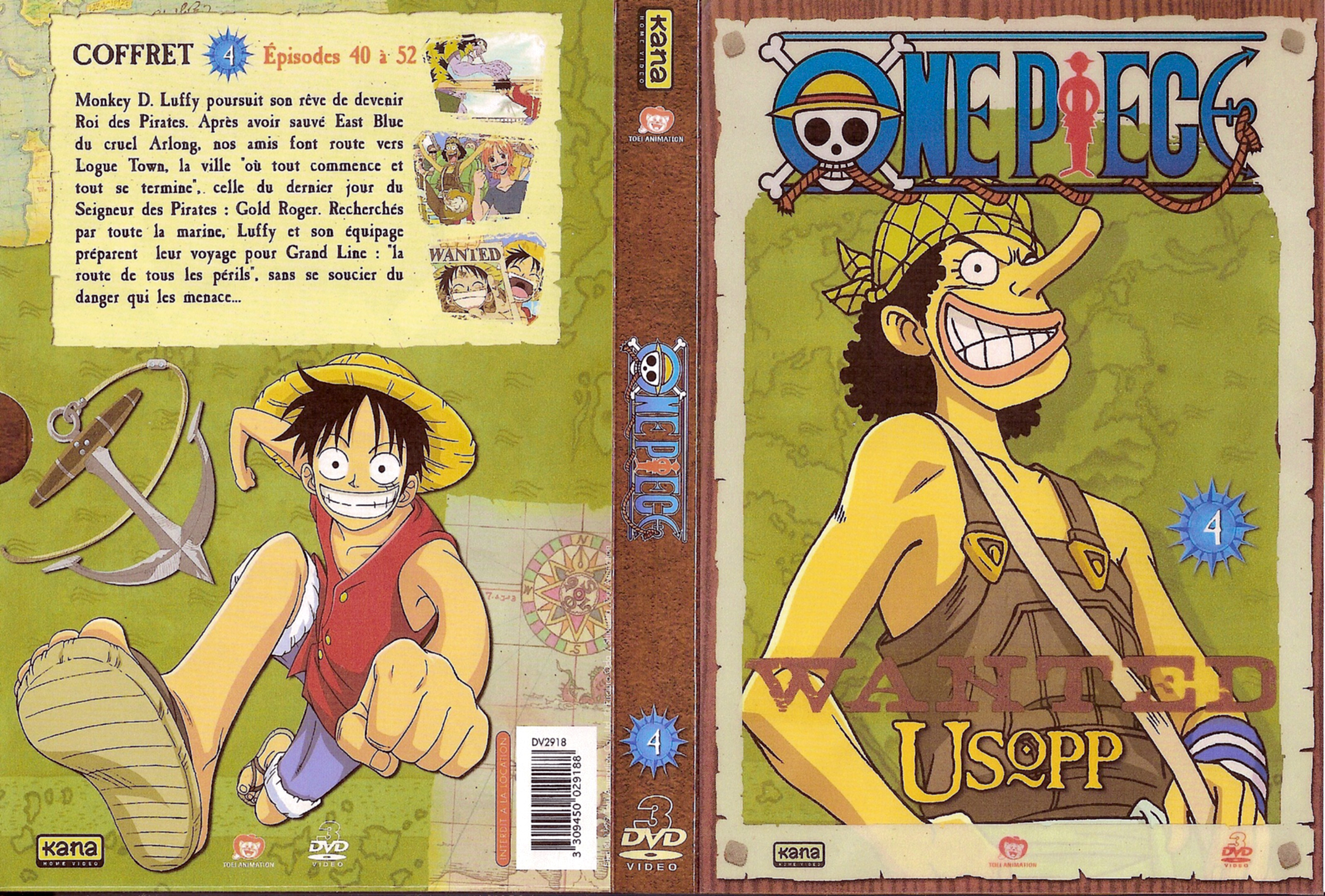 Jaquette DVD One piece vol 4