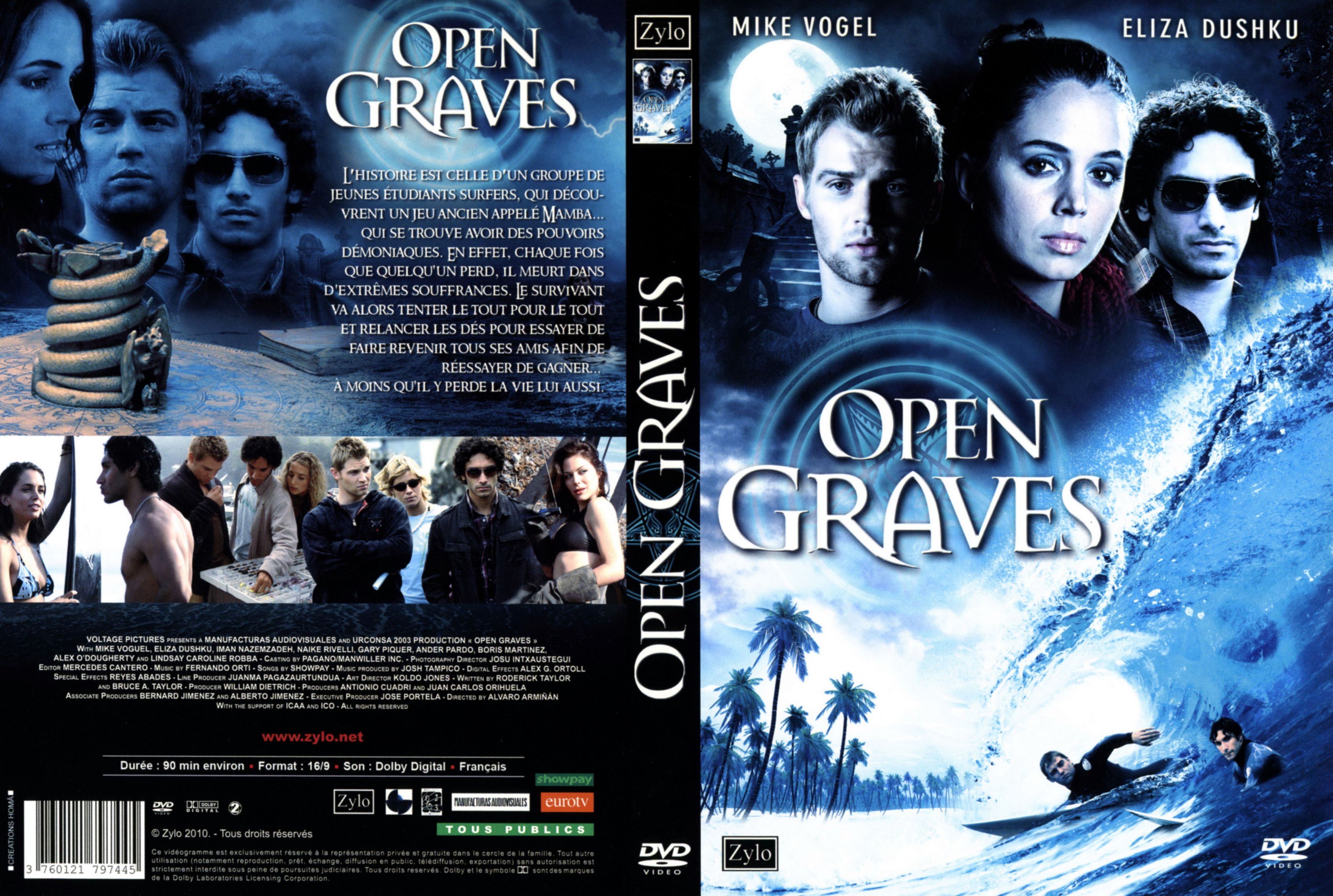 Jaquette DVD Open Graves