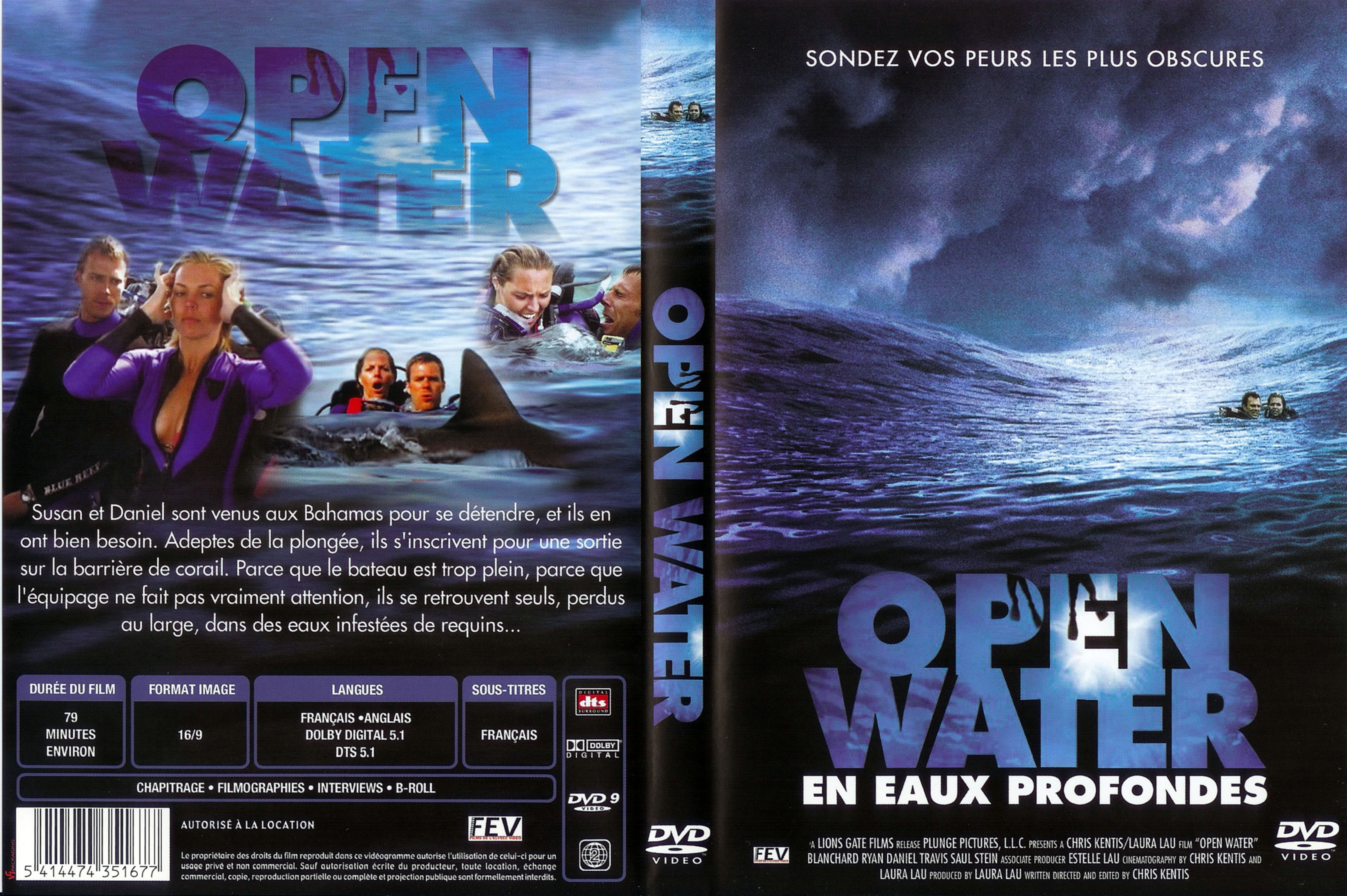 Jaquette DVD Open Water v3