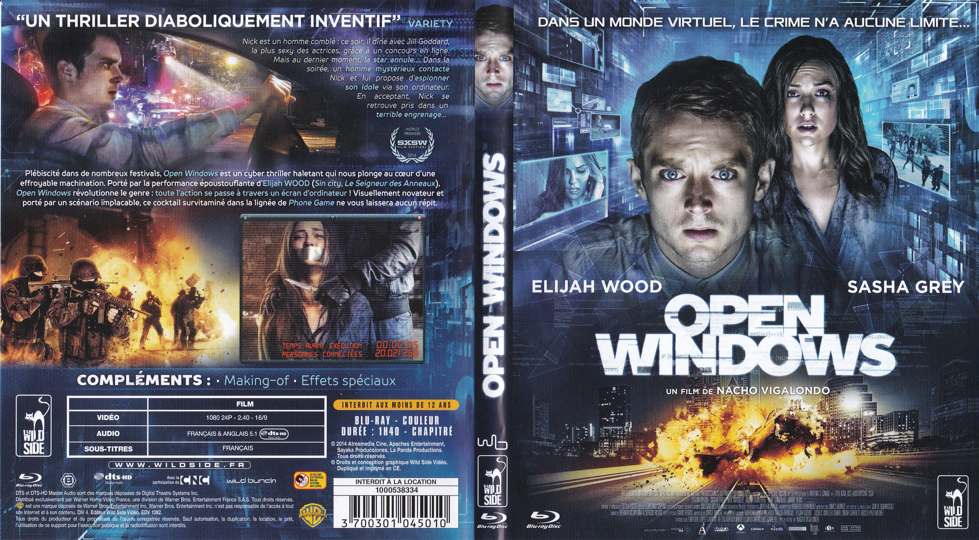 Jaquette DVD Open Windows (BLU-RAY)