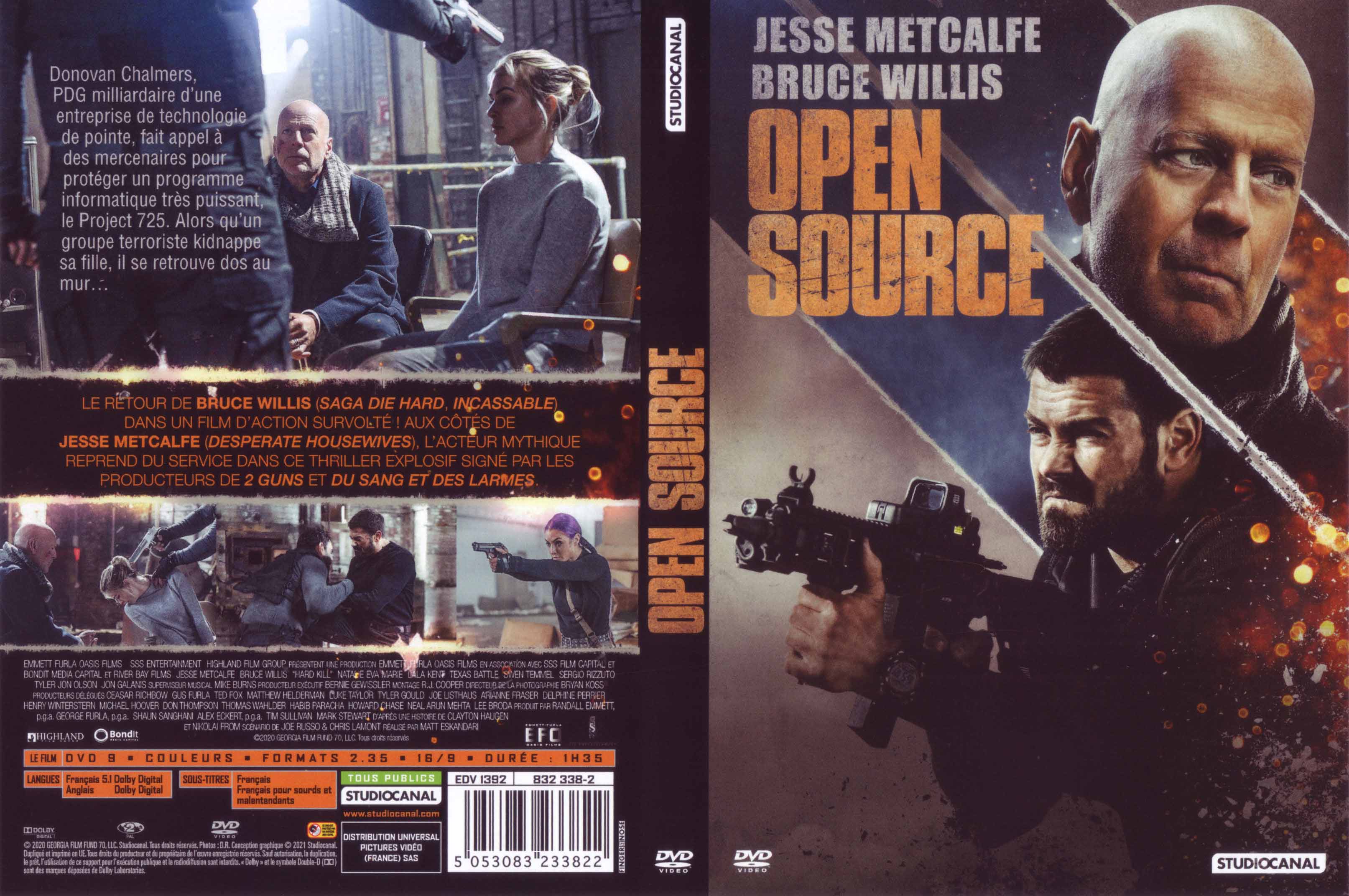 Jaquette DVD Open source
