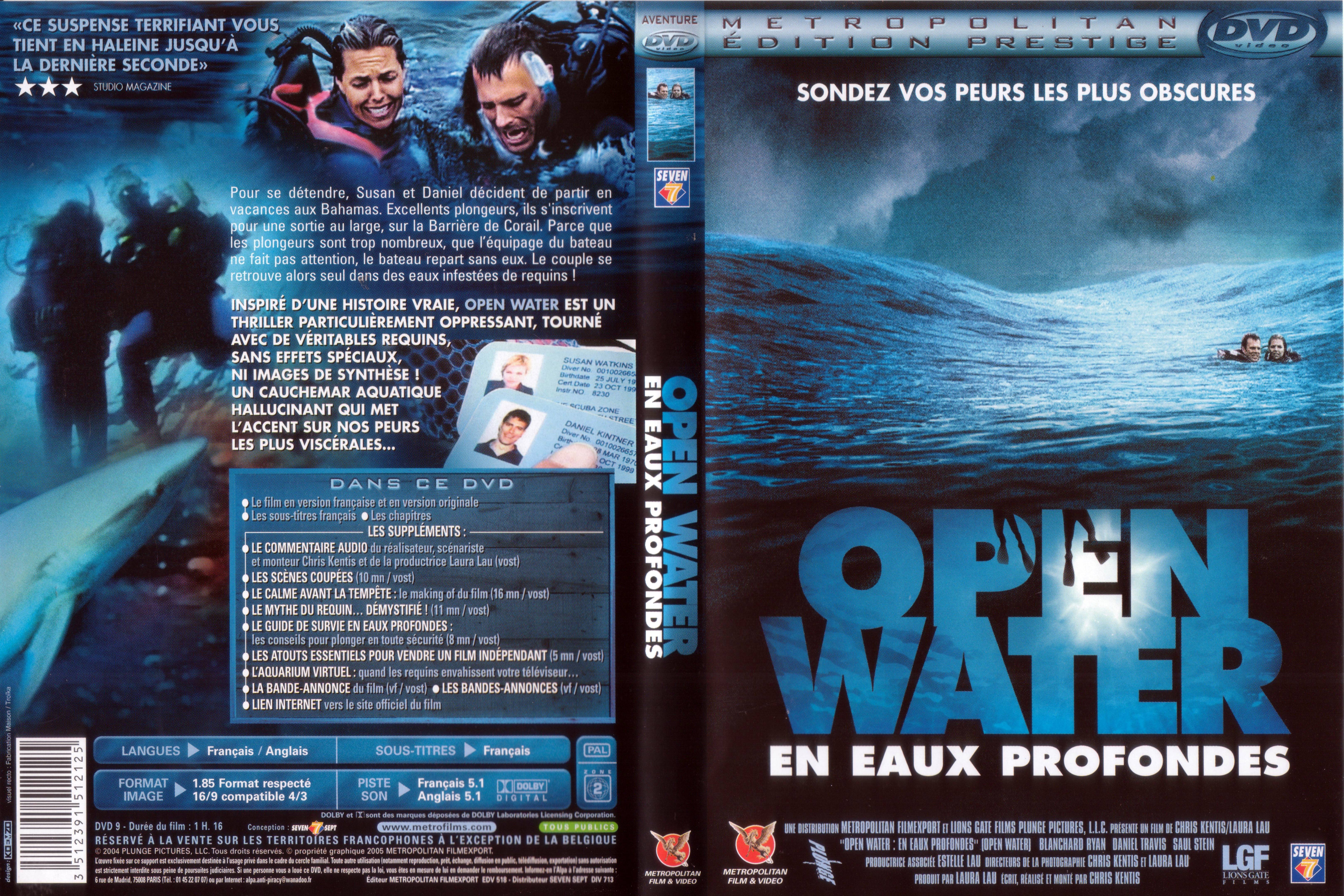 Jaquette DVD Open water