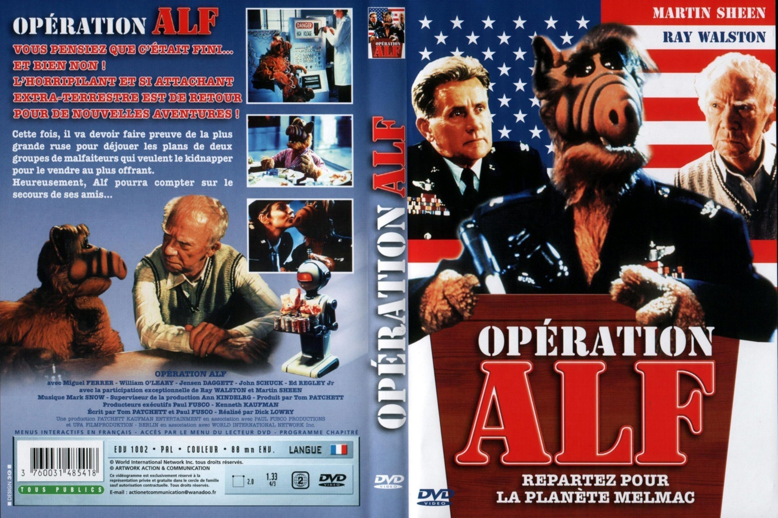 Jaquette DVD Operation ALF v2
