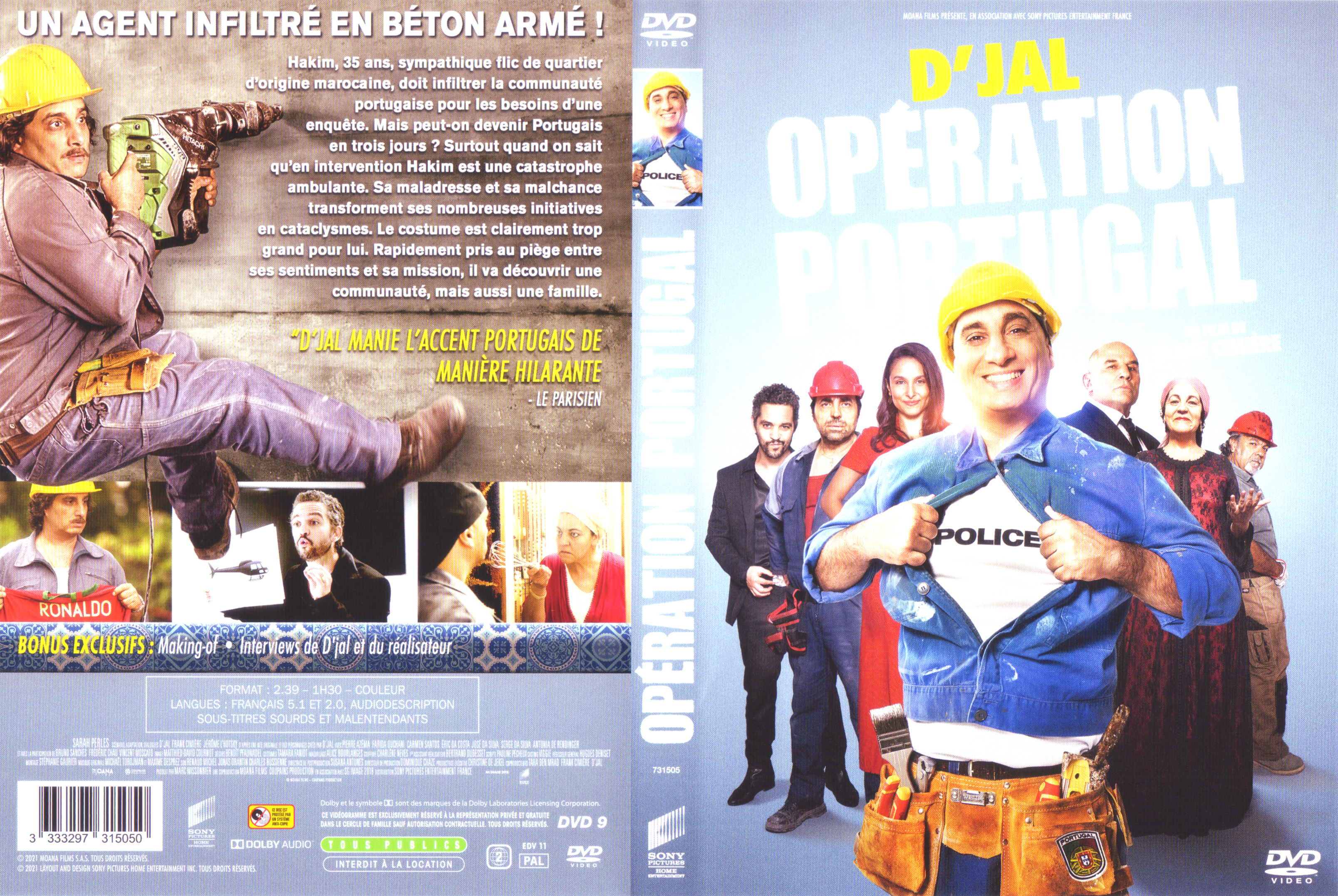 Jaquette DVD Opration Portugal