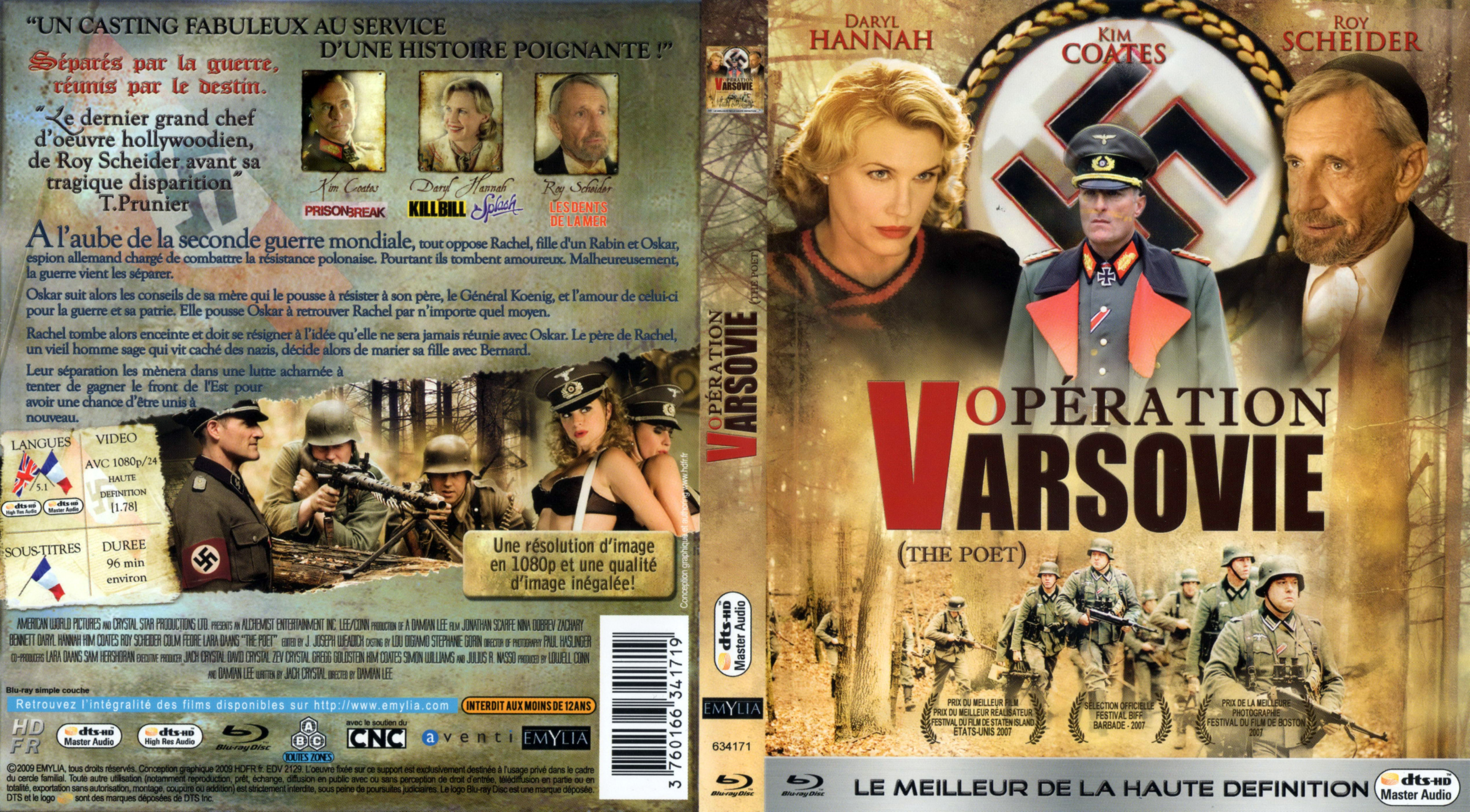 Jaquette DVD Operation Varsovie (BLU-RAY)