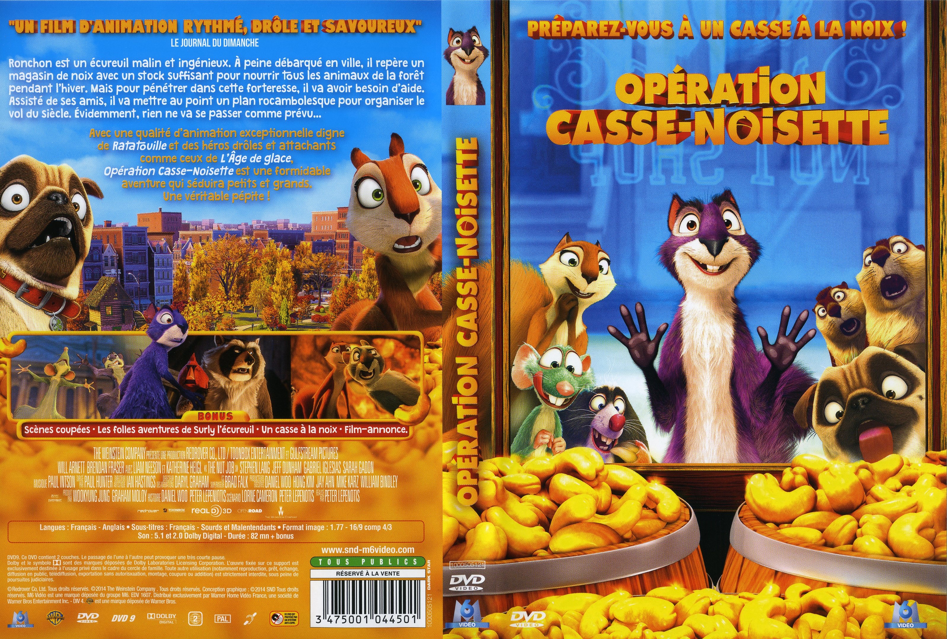 Jaquette DVD Opration casse-noisette