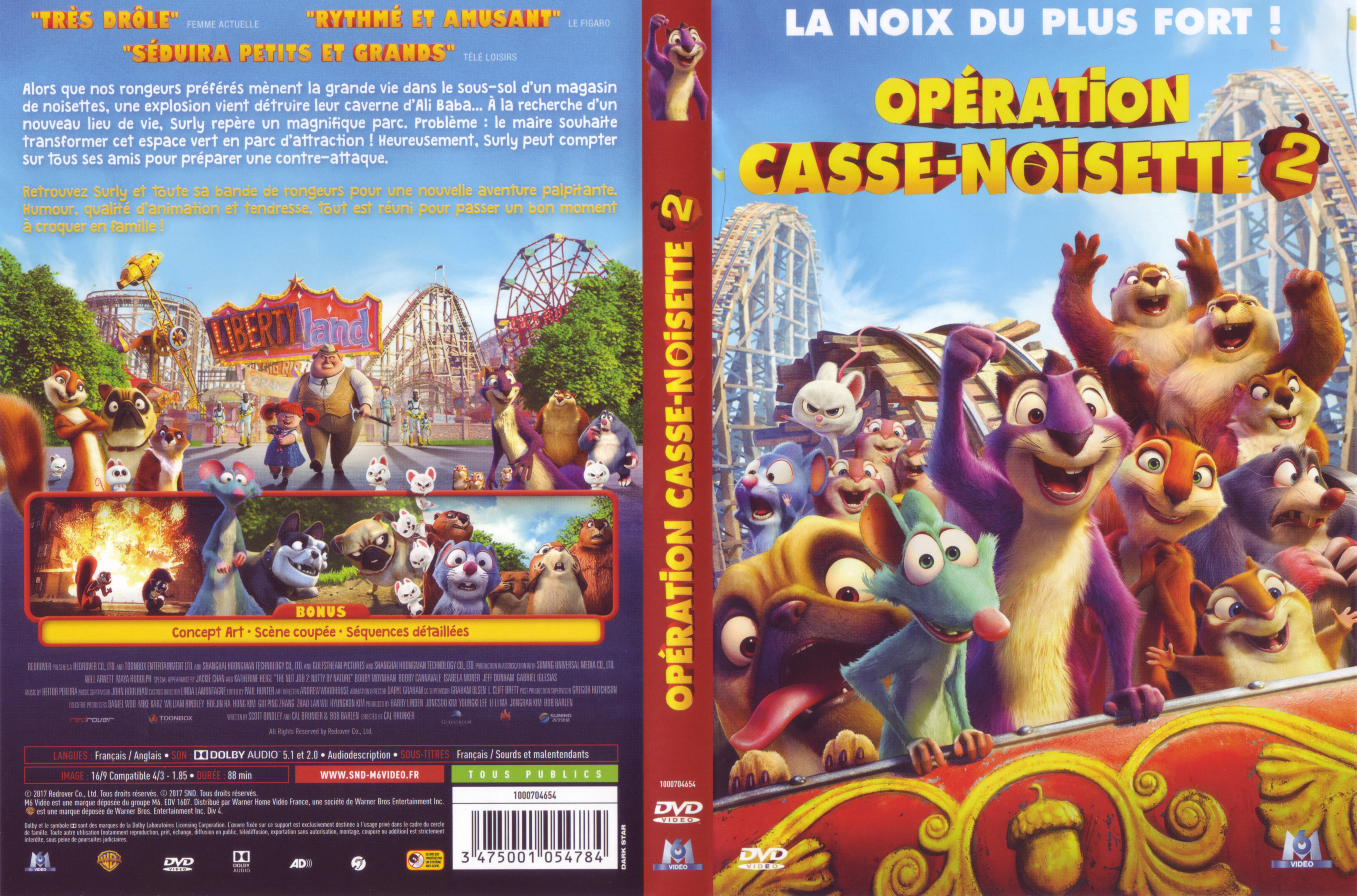 Jaquette DVD Operation casse-noisette 2