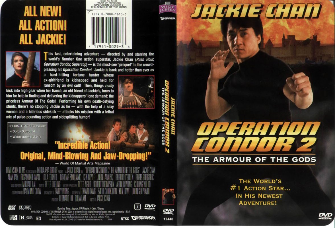 Jaquette DVD Operation condor 2 Zone 1