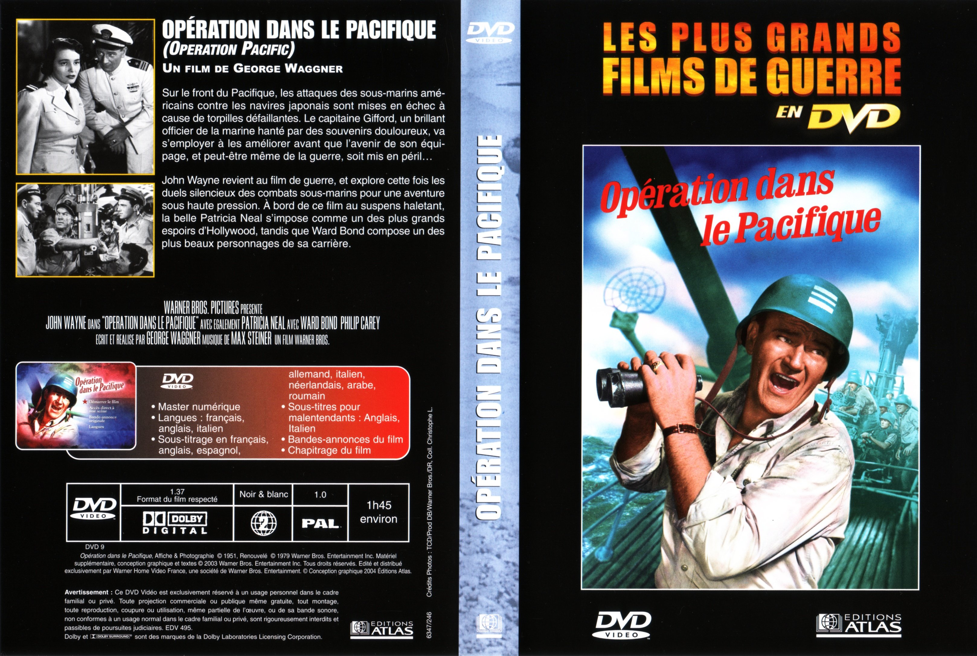 Jaquette DVD Opration dans le Pacifique