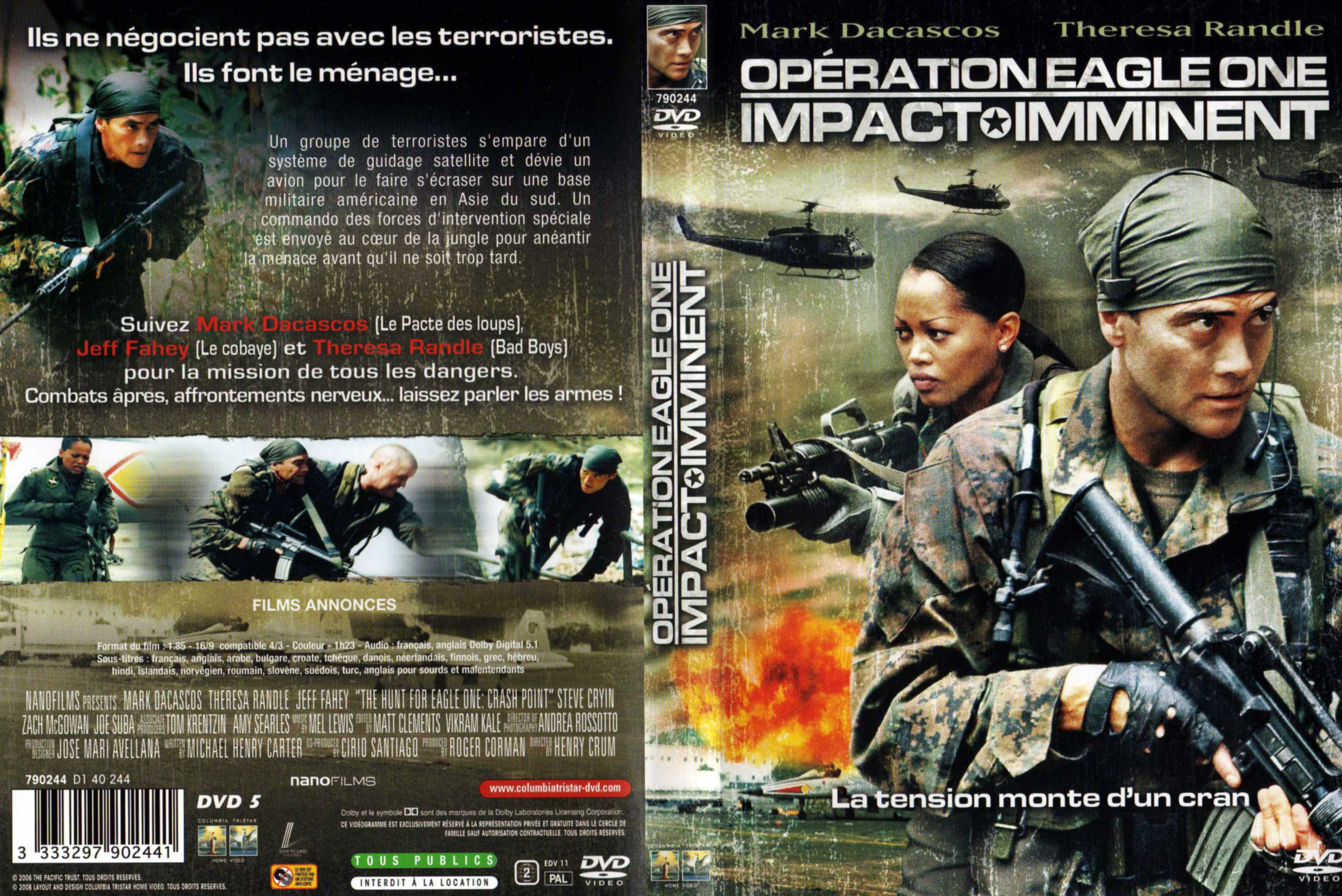 Jaquette DVD Operation eagle one - impact imminent v2