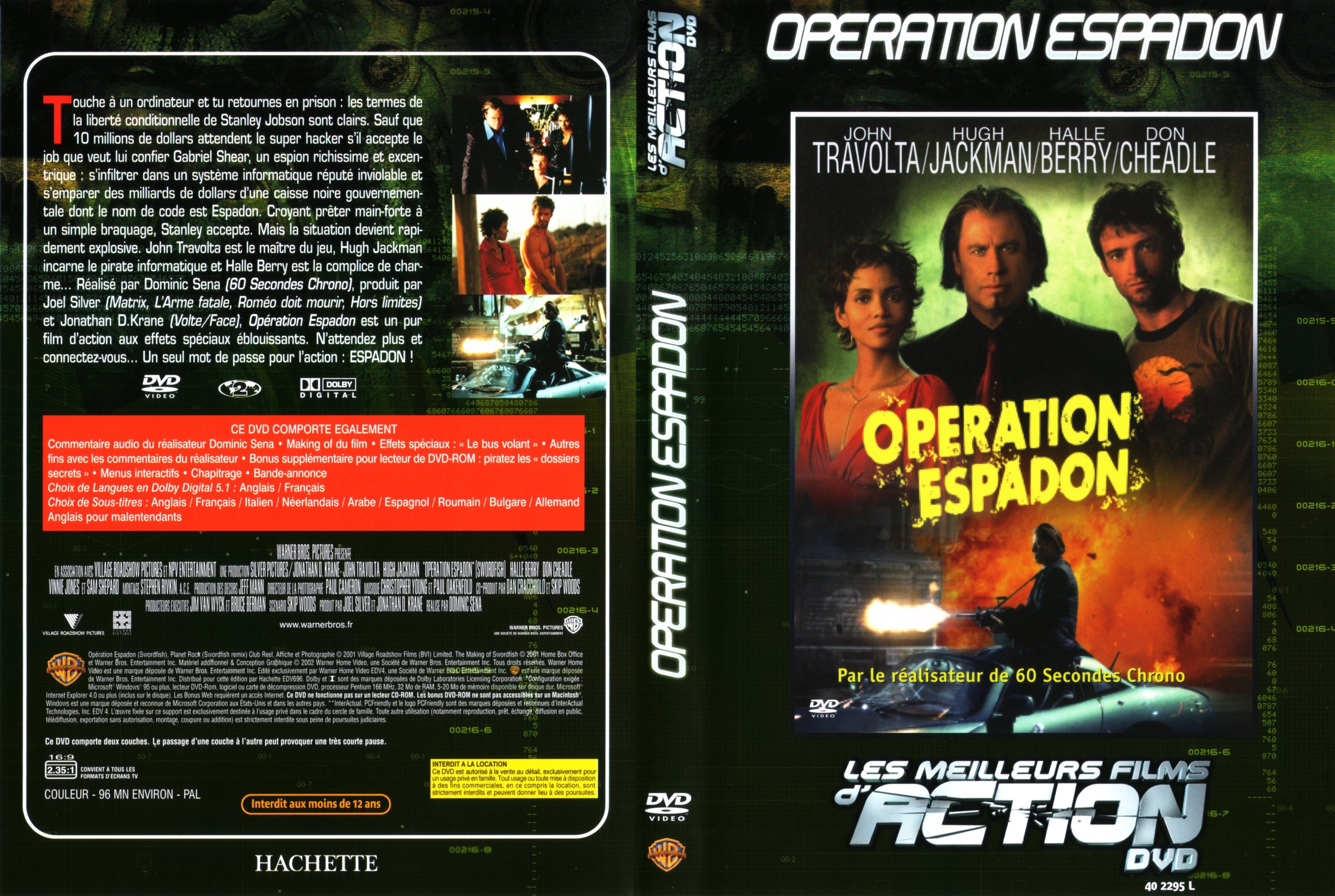Jaquette DVD Opration espadon