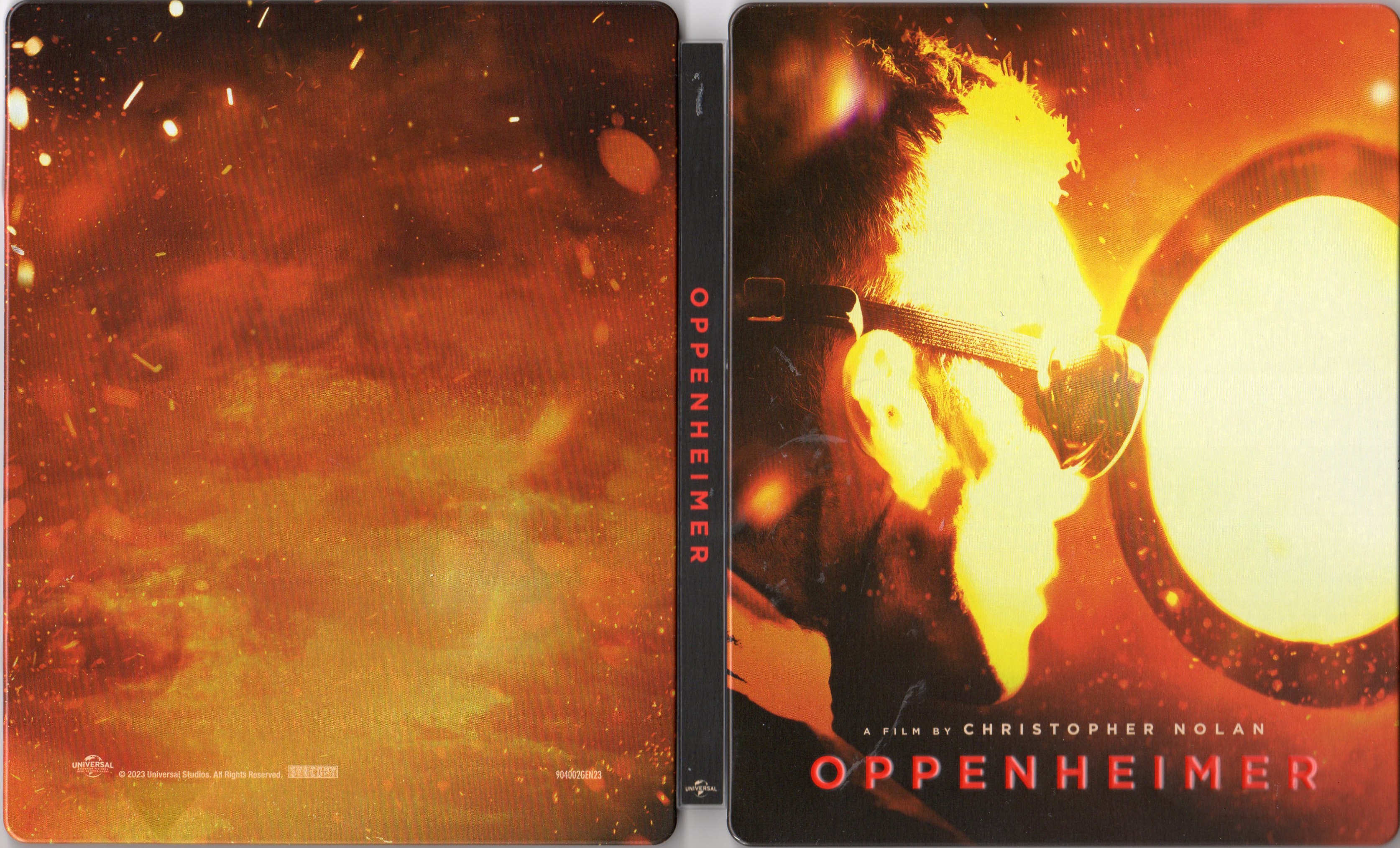 Jaquette DVD Oppenheimer 4K (BLU-RAY)