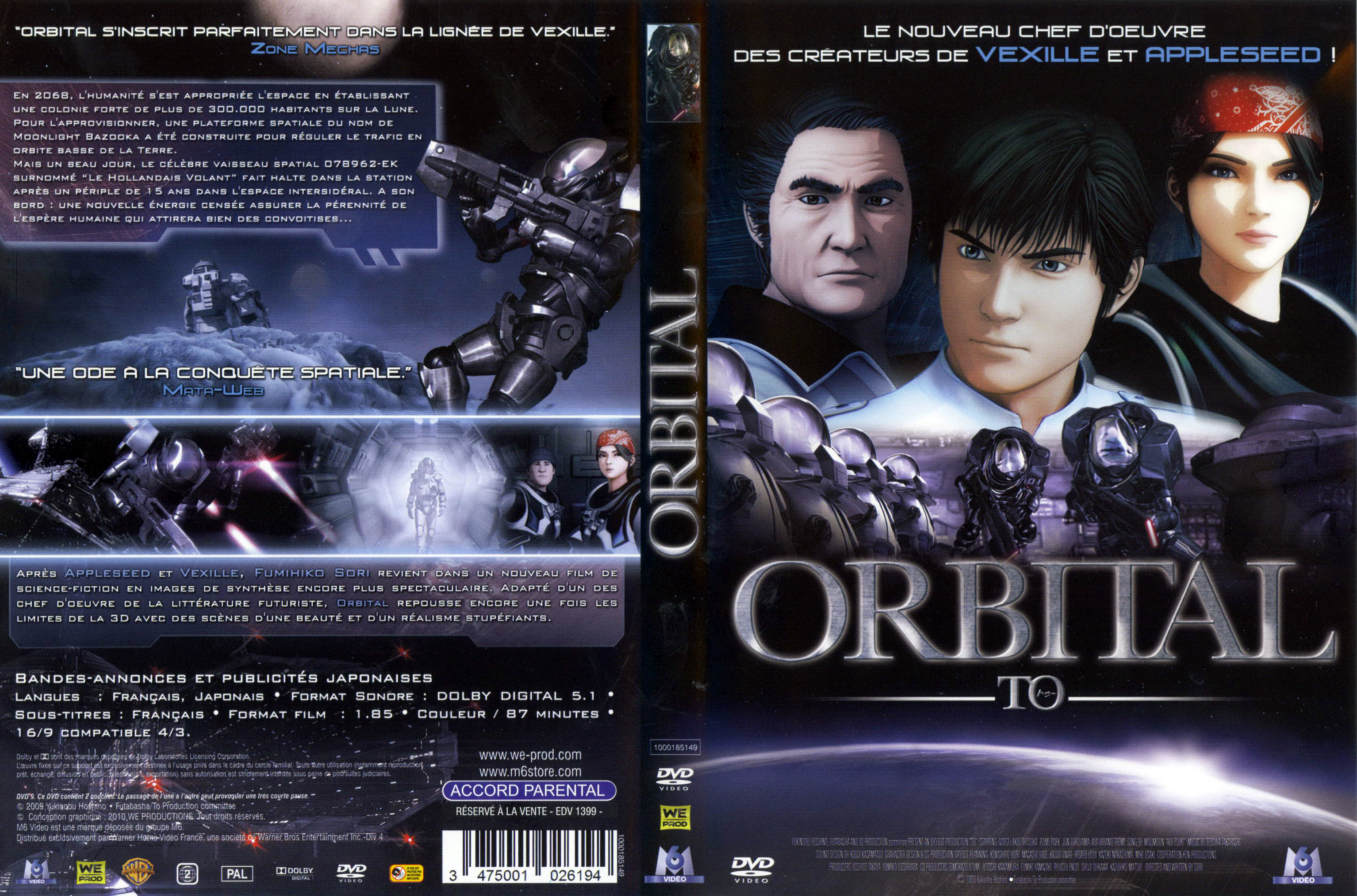 Jaquette DVD Orbital