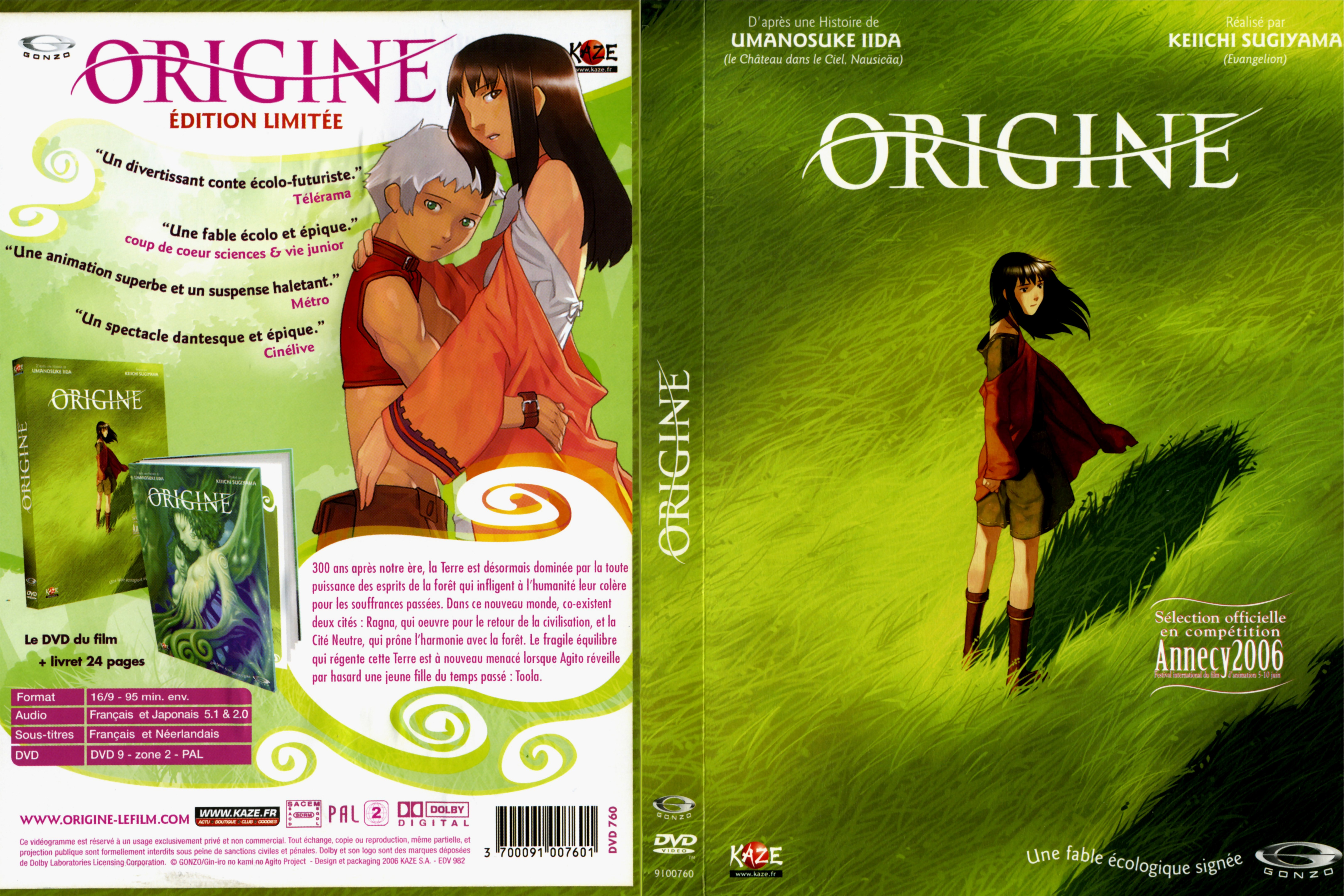 Jaquette DVD Origine