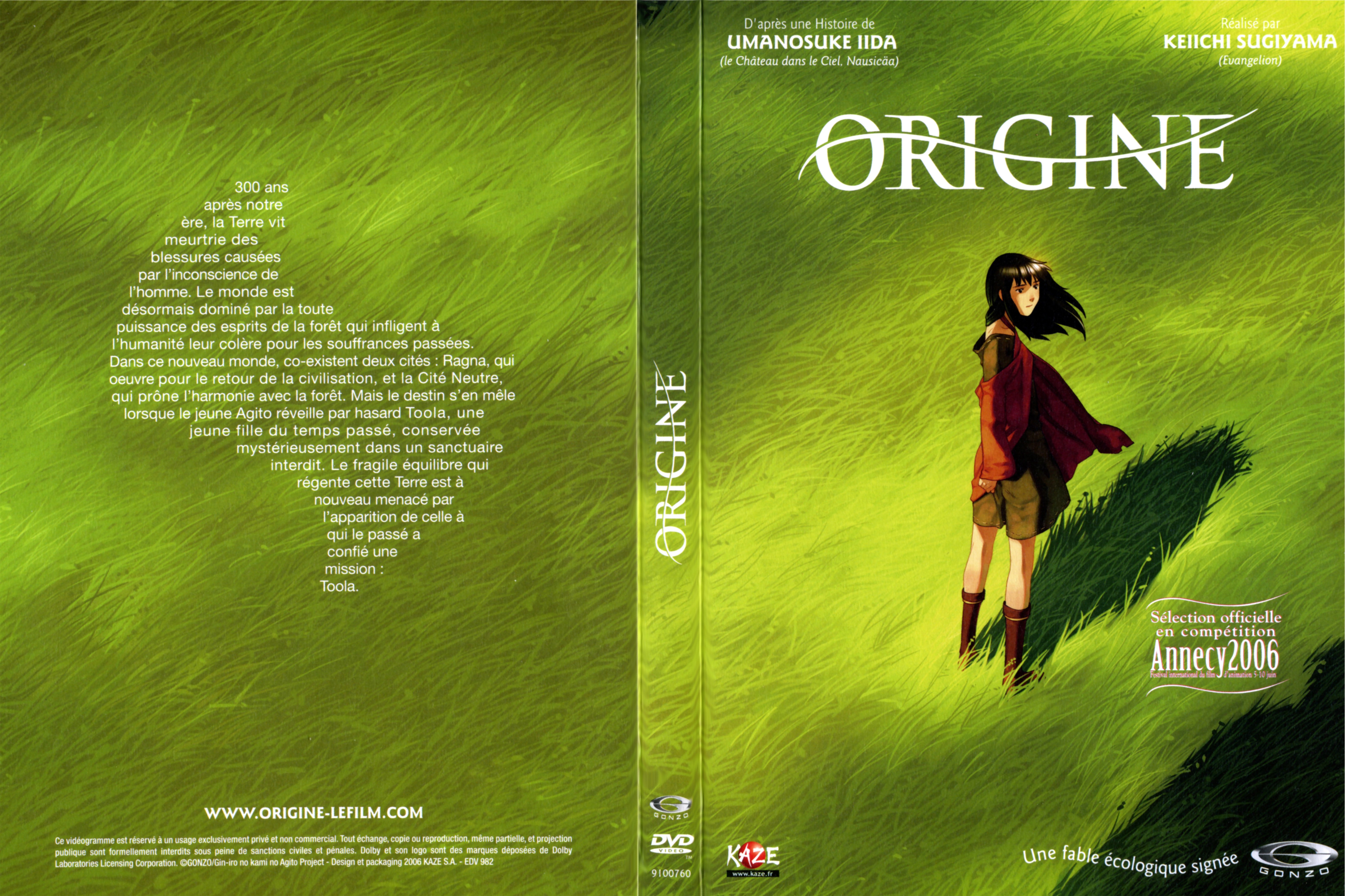 Jaquette DVD Origine v2
