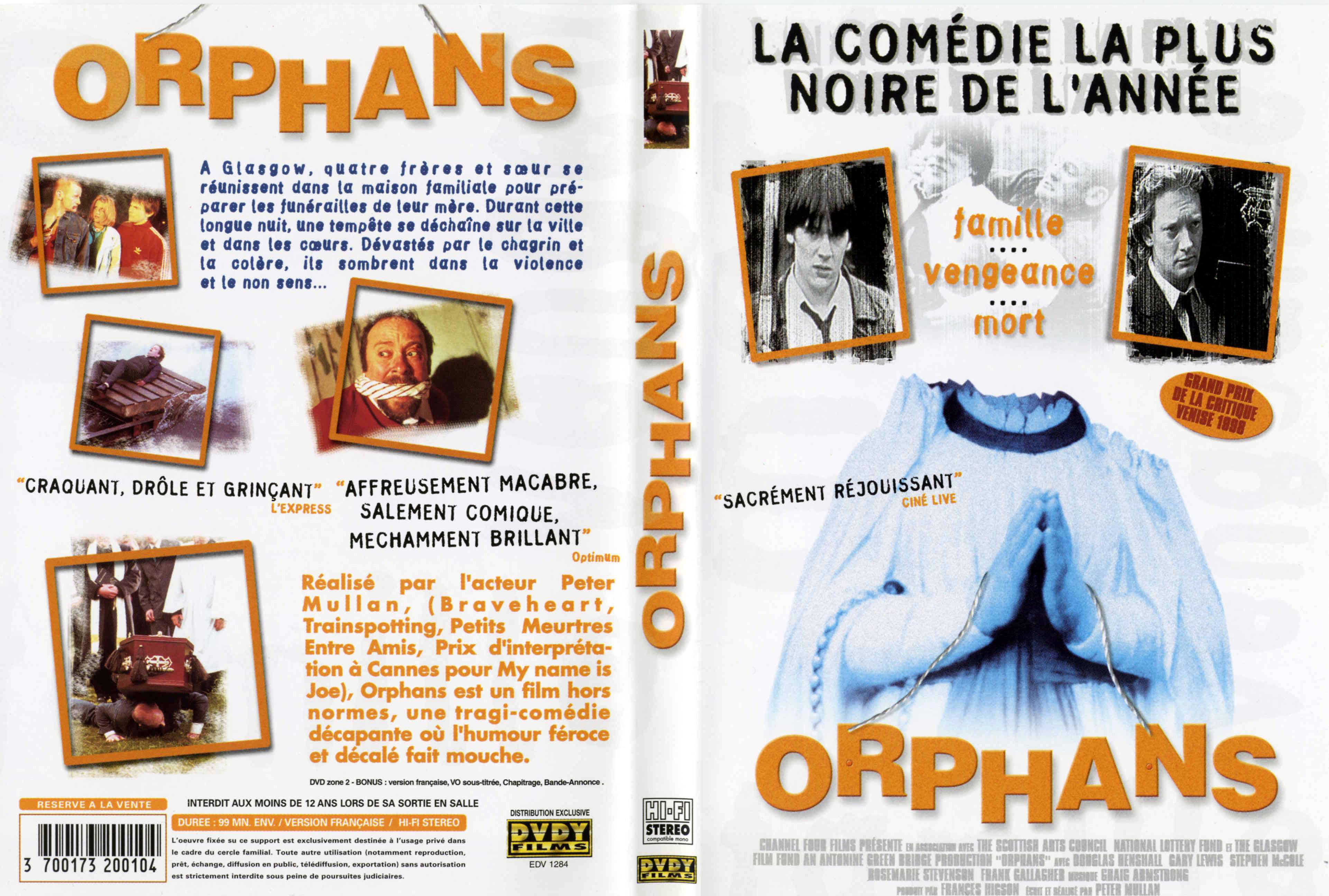Jaquette DVD Orphans