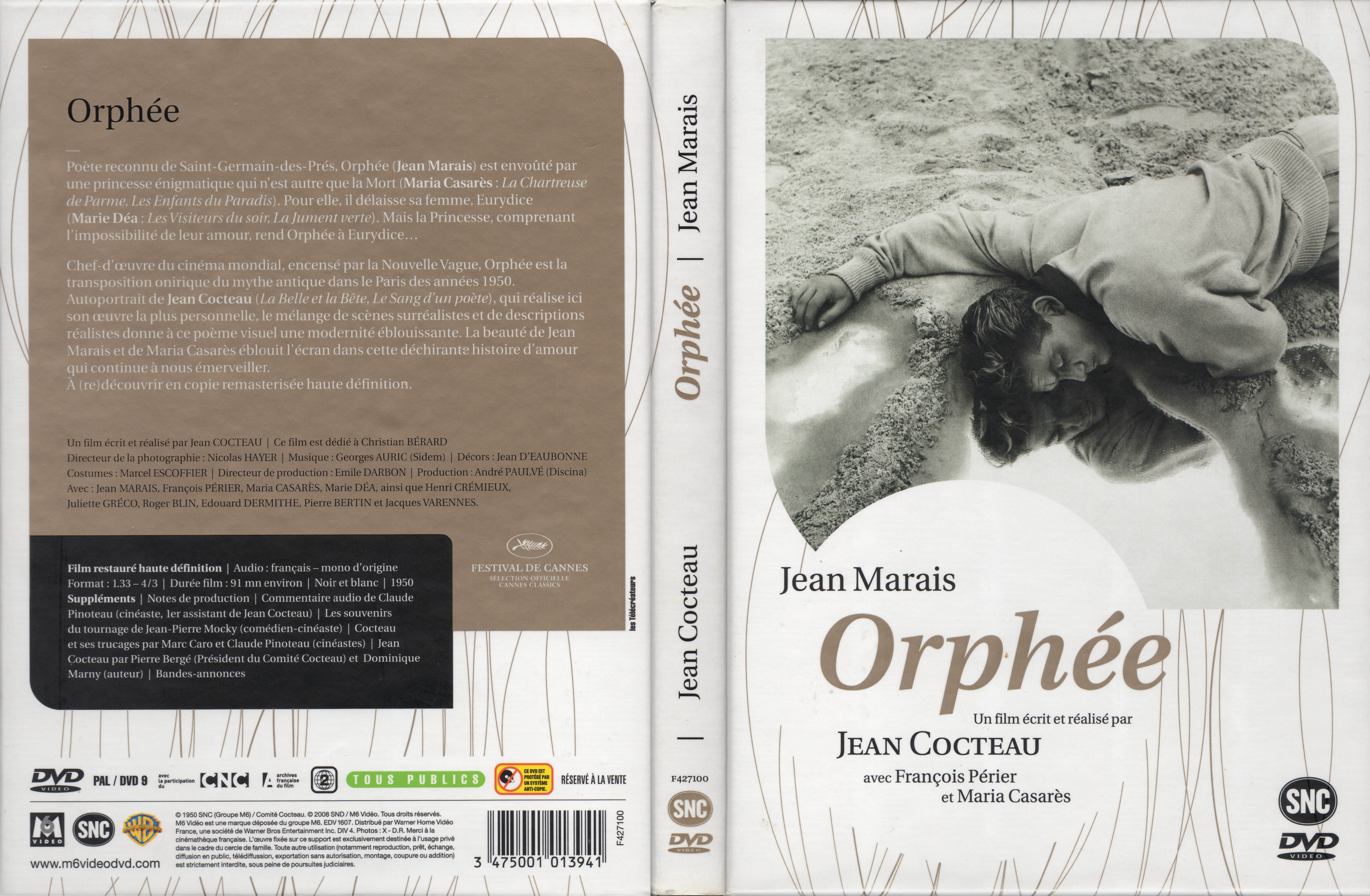 Jaquette DVD Orphe v2