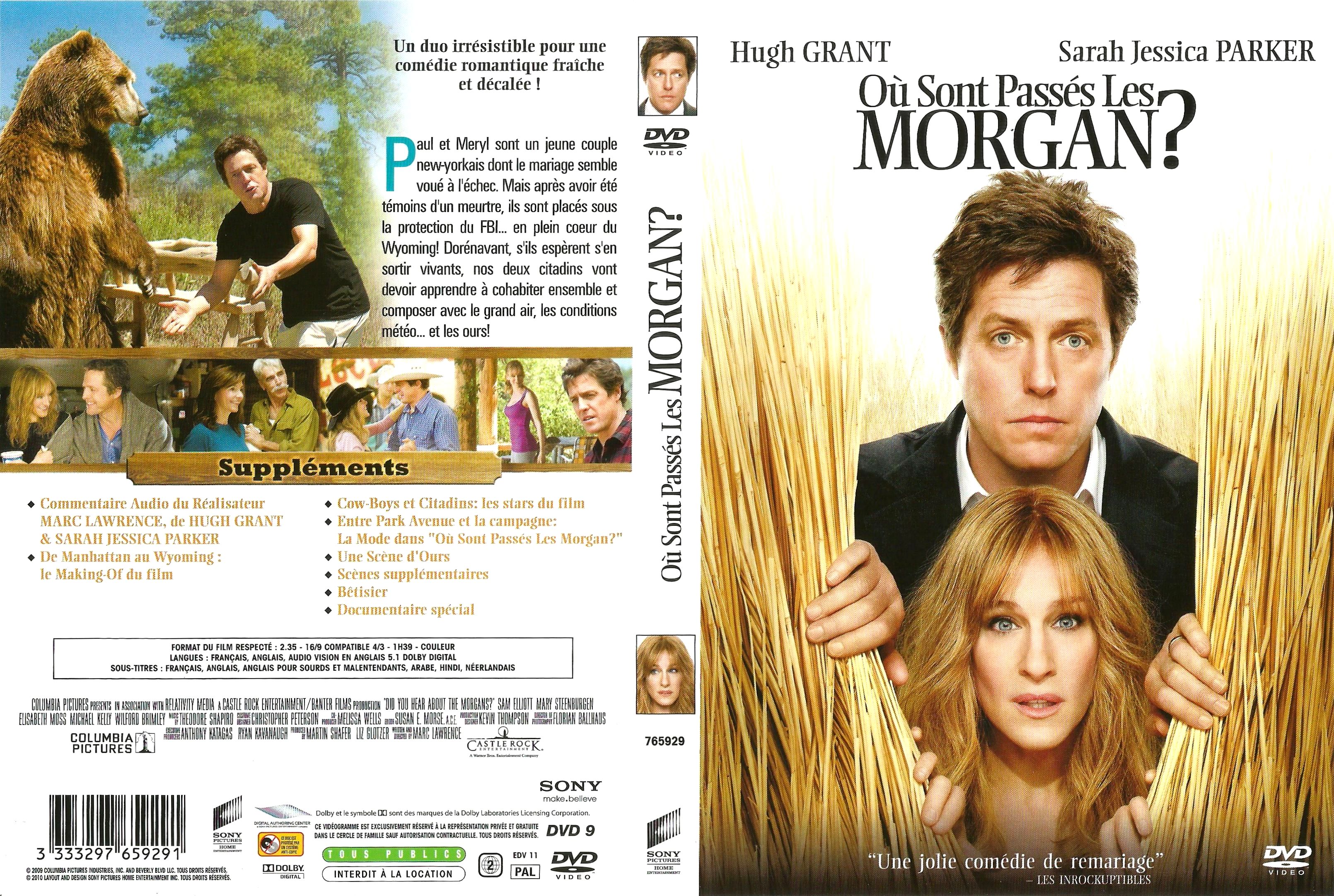 Jaquette DVD Ou sont passs les Morgan
