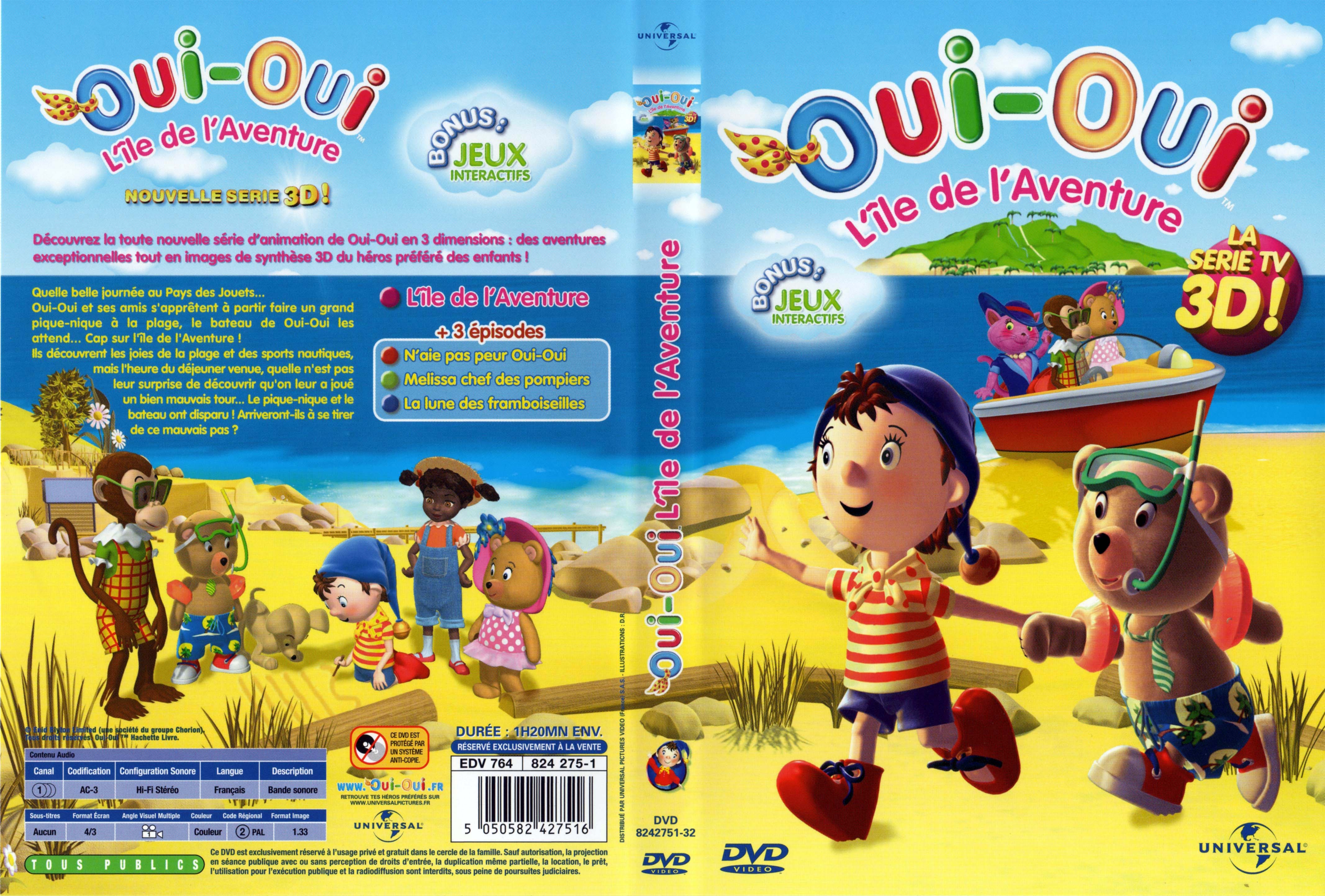 Jaquette DVD Oui-Oui l