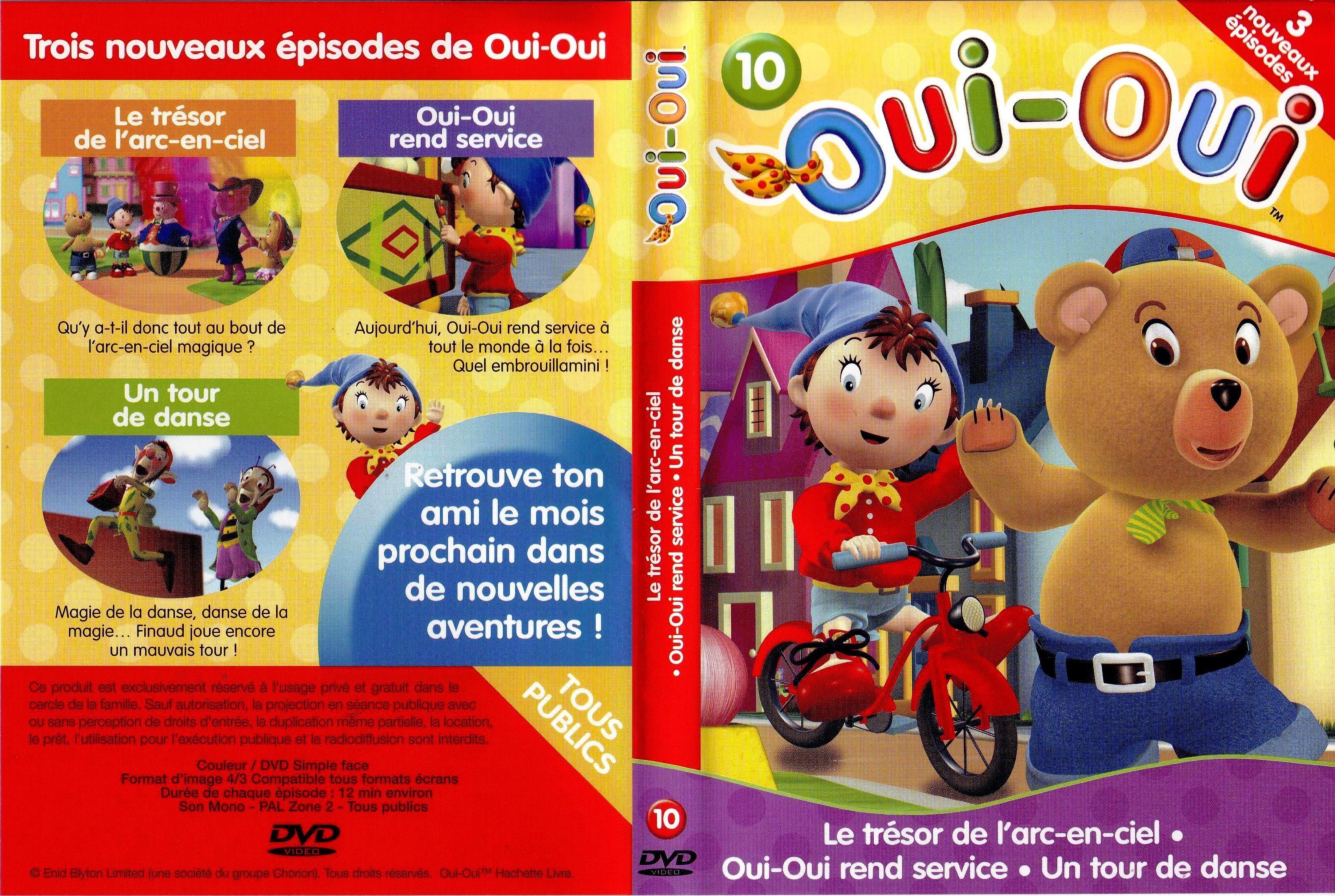 Jaquette DVD Oui-Oui vol 10