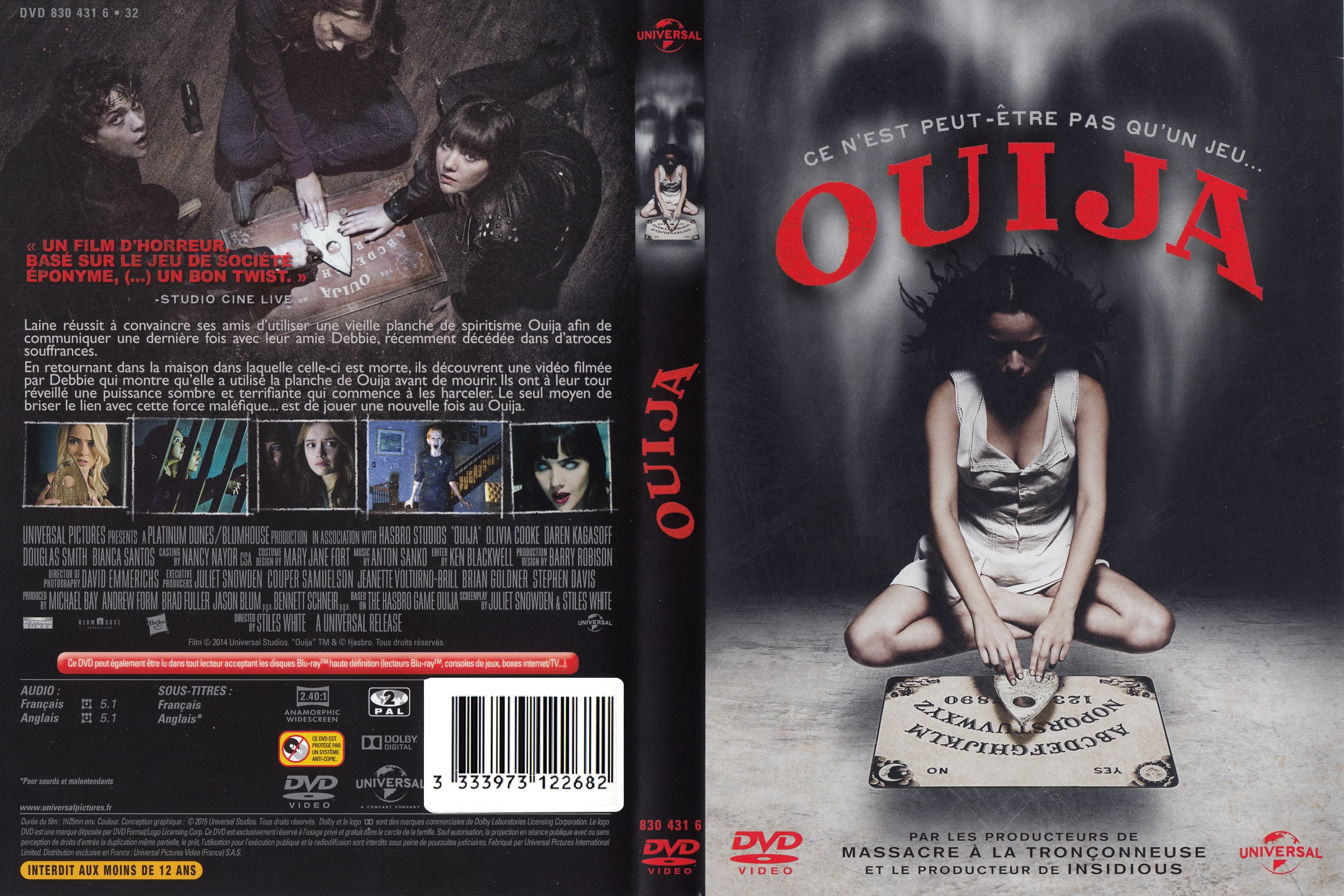 Jaquette DVD Ouija