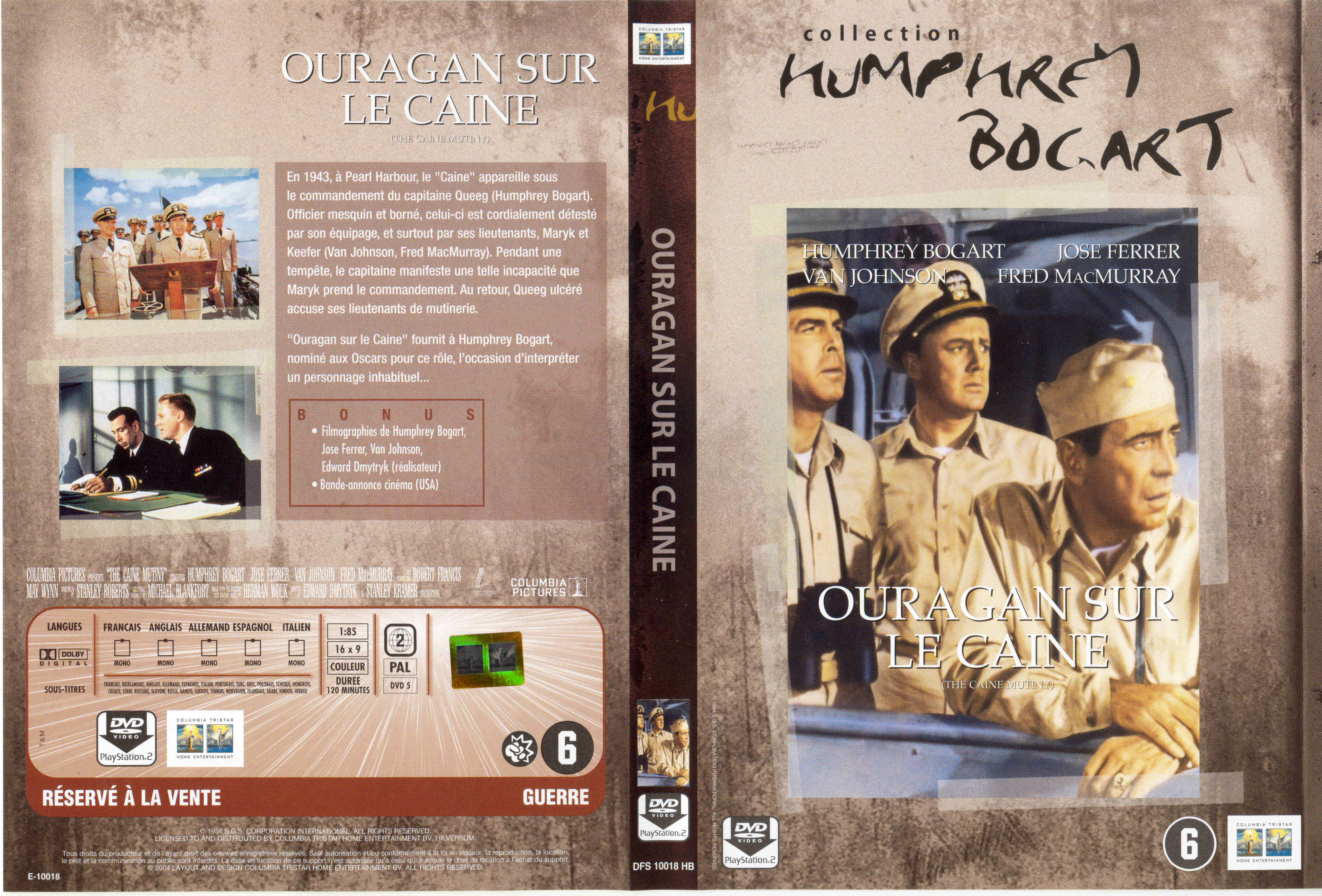 Jaquette DVD Ouragan sur le Caine