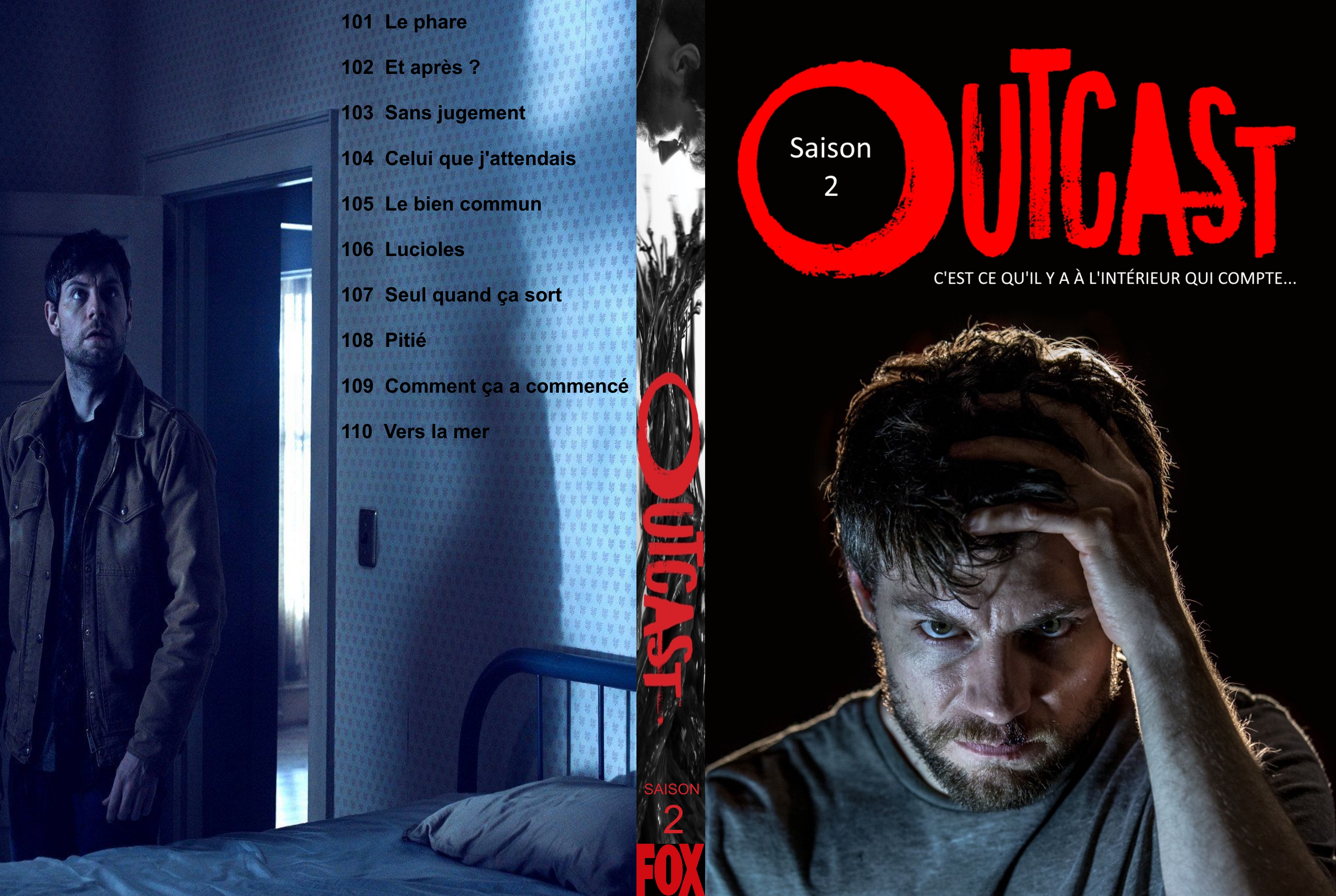 Jaquette DVD Outcast Saison 2 custom