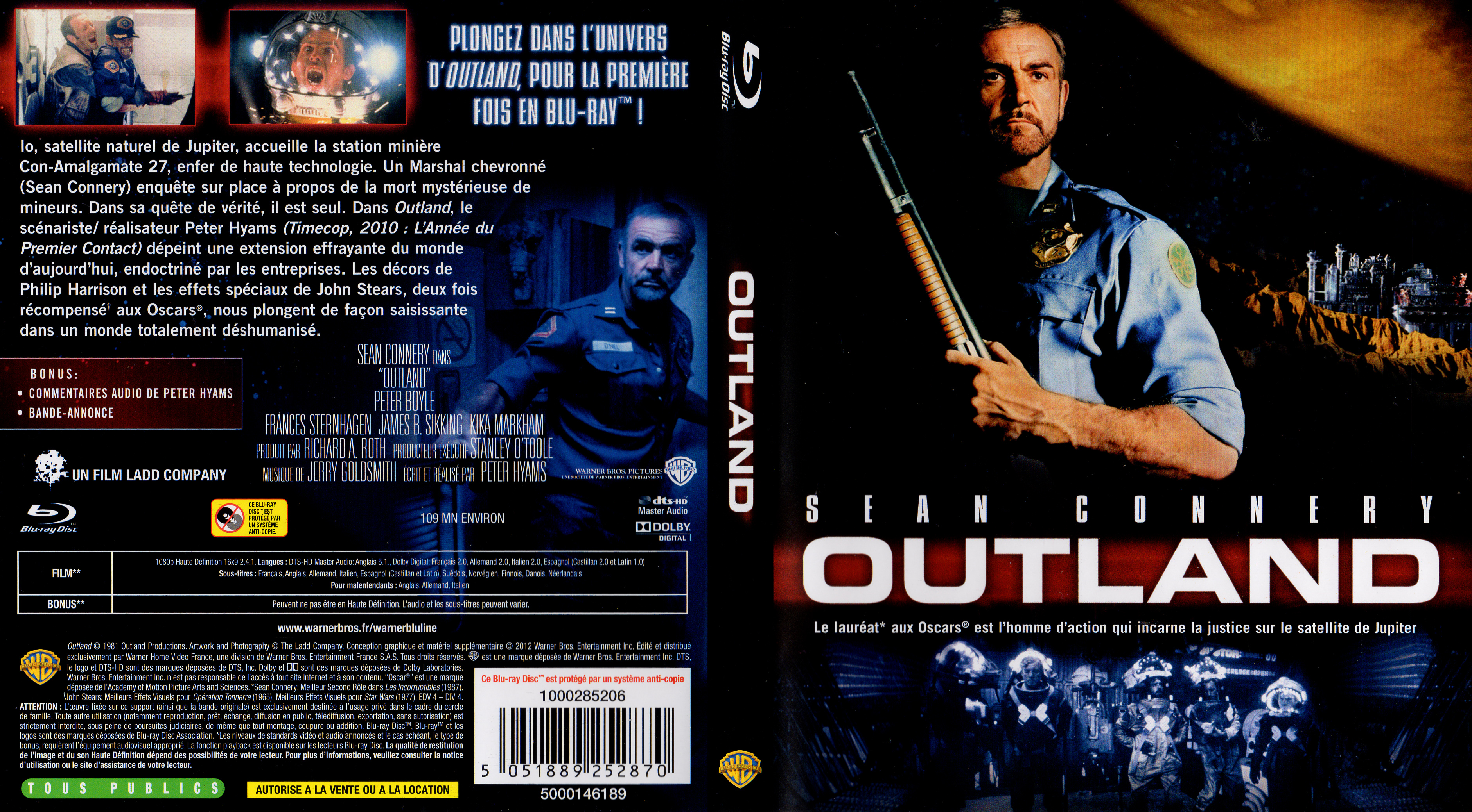 Jaquette DVD Outland (BLU-RAY)