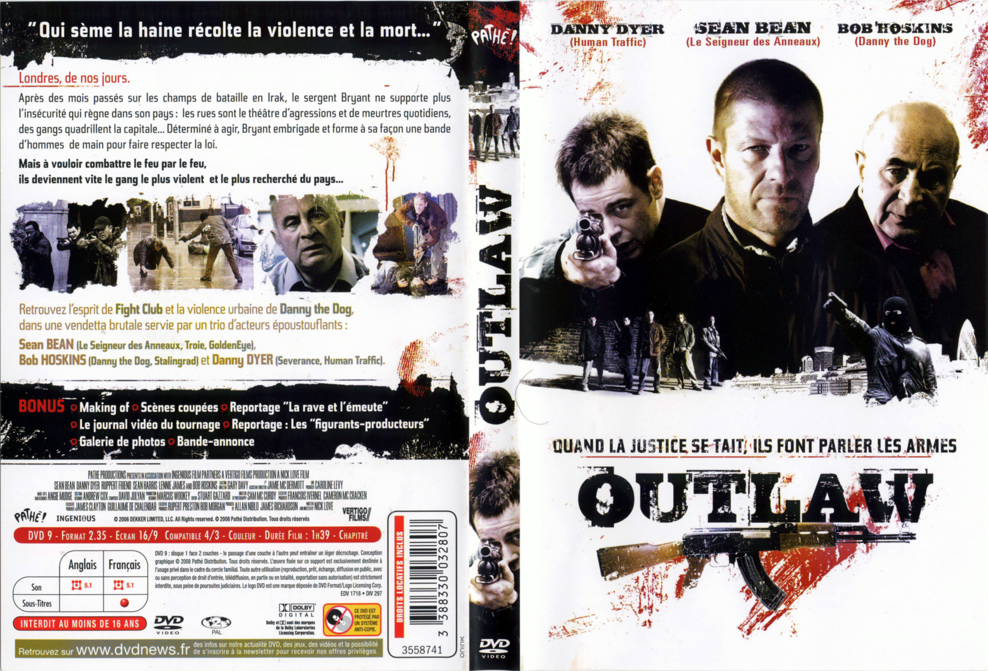 Jaquette DVD Outlaw