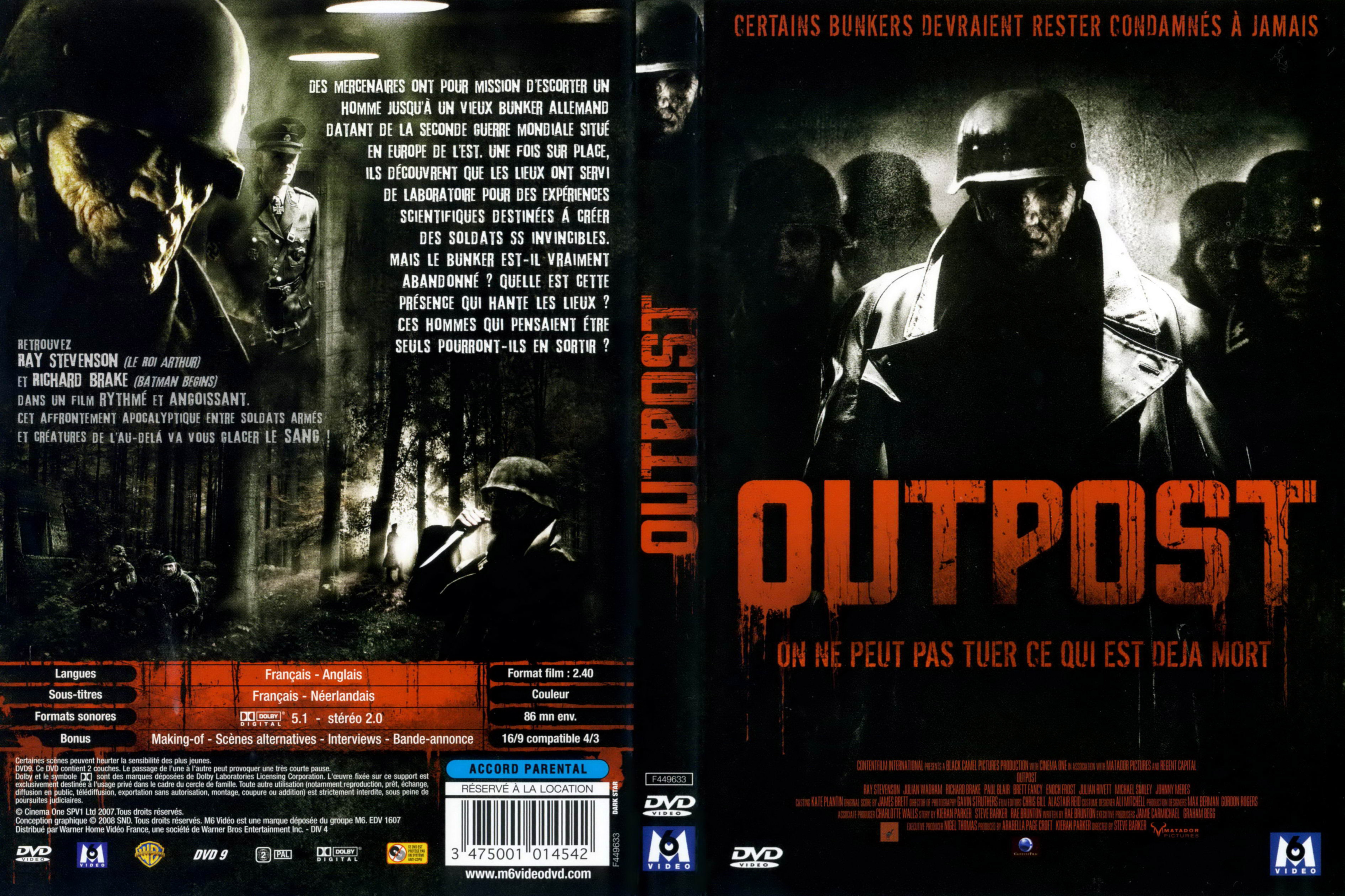 Jaquette DVD Outpost