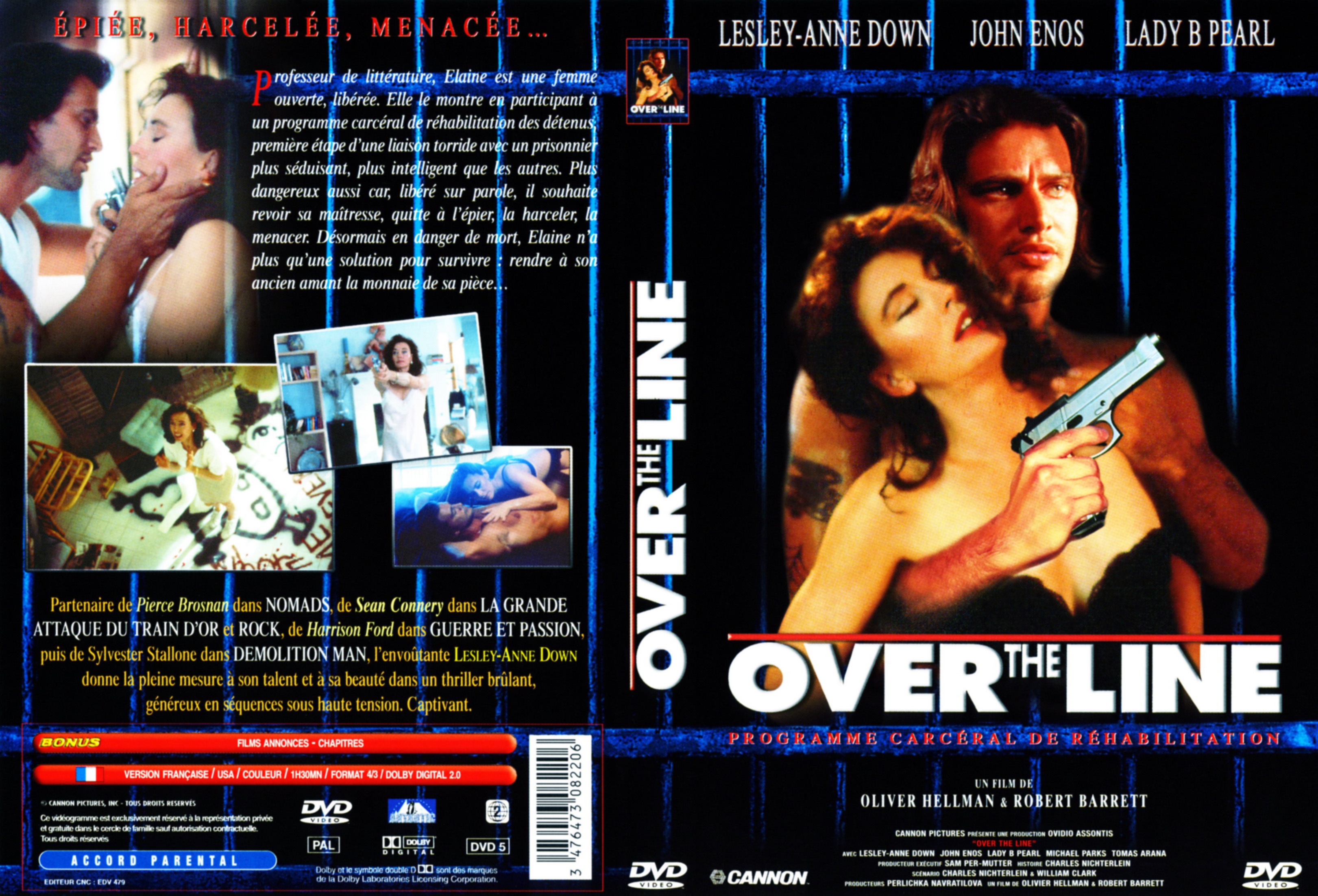 Jaquette DVD Over the line