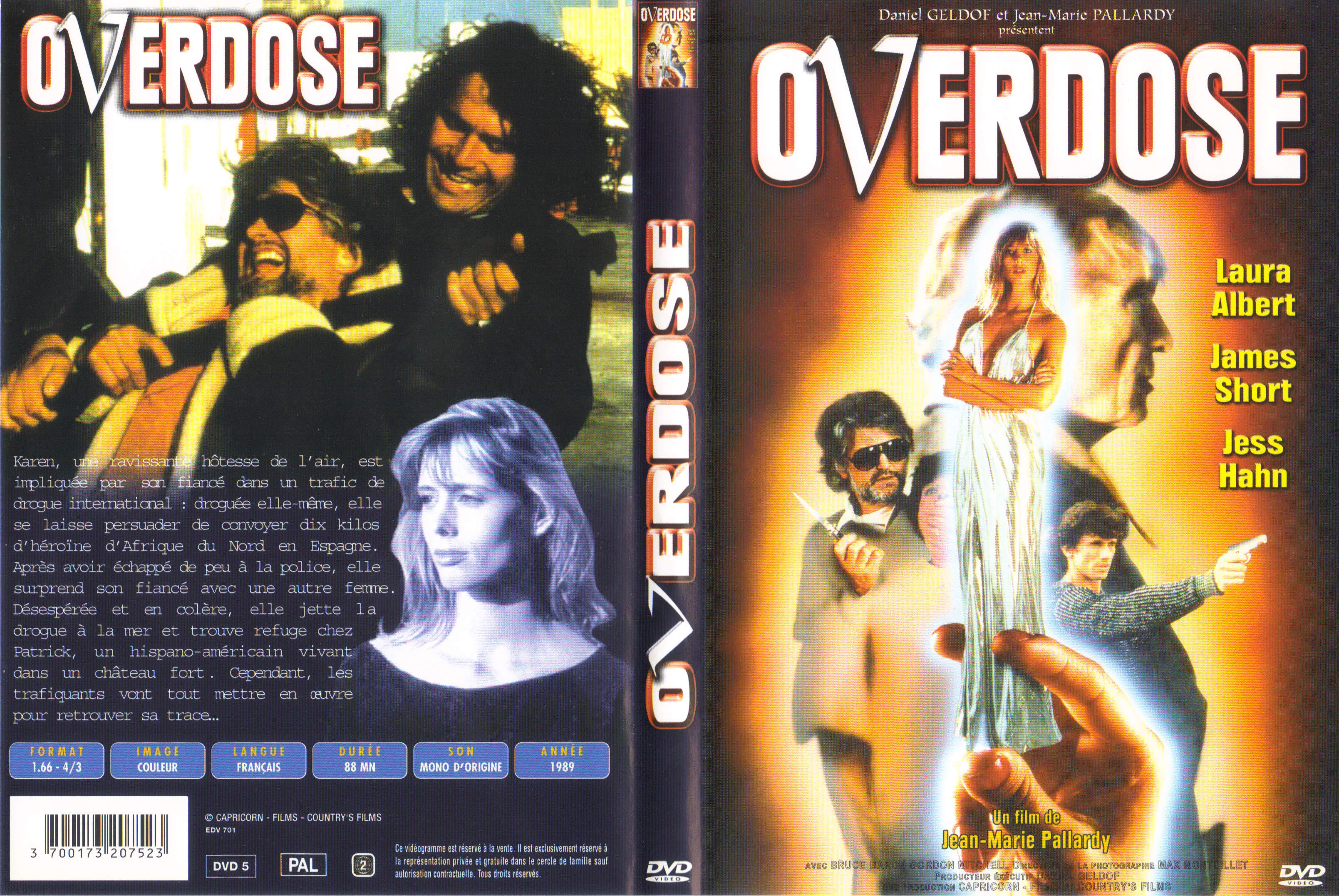 Jaquette DVD Overdose