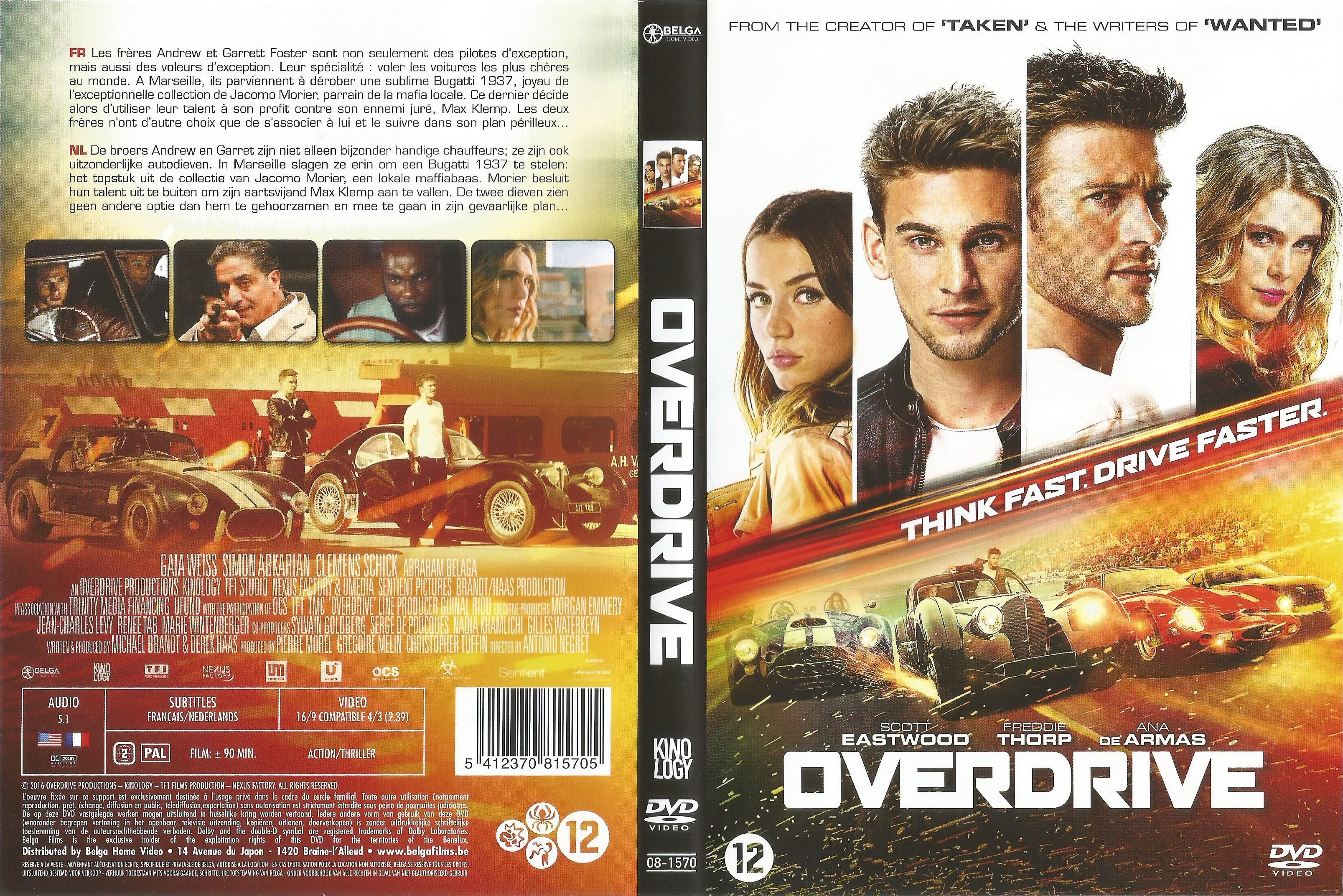 Jaquette DVD Overdrive v2