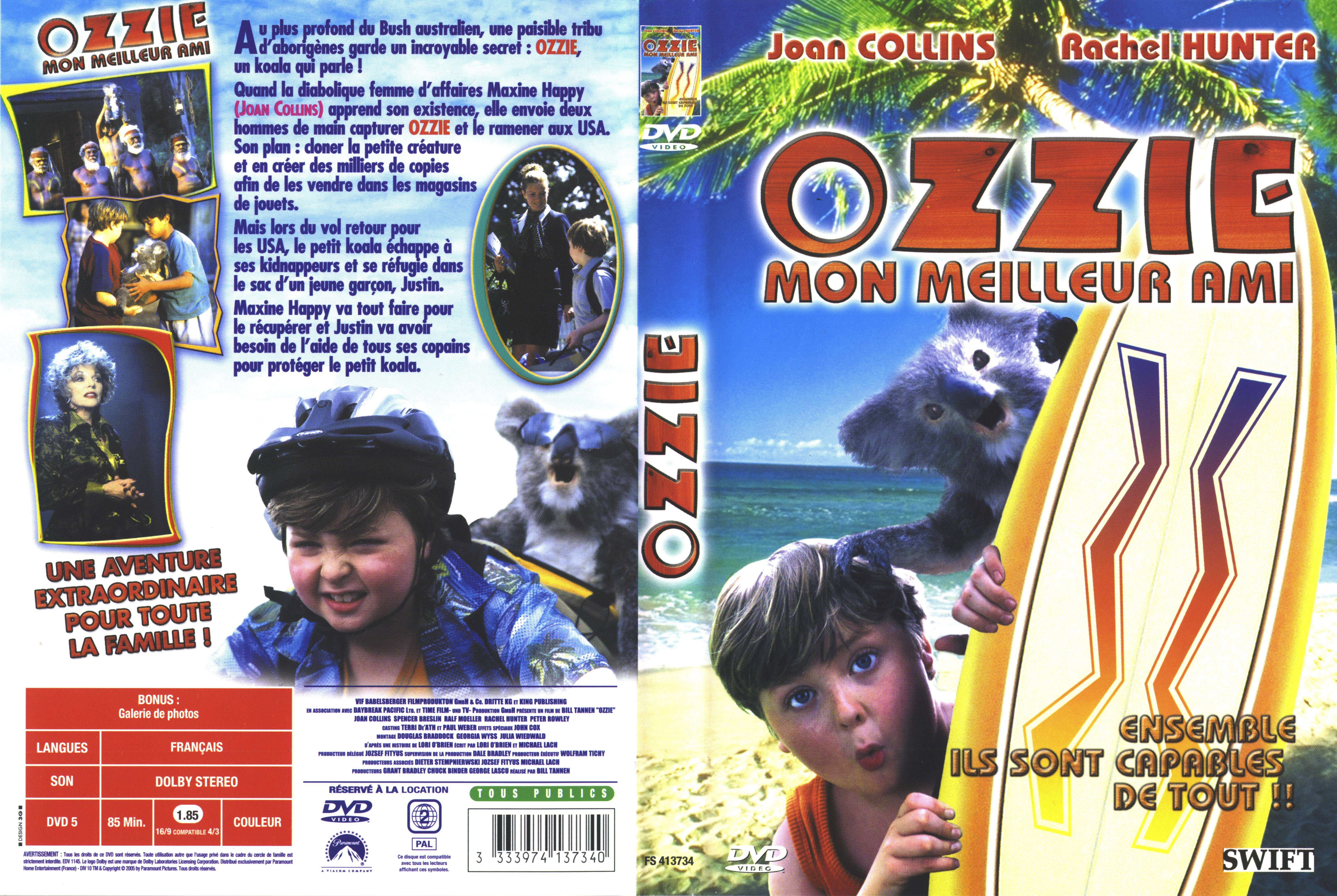 Jaquette DVD Ozzie mon meilleur ami