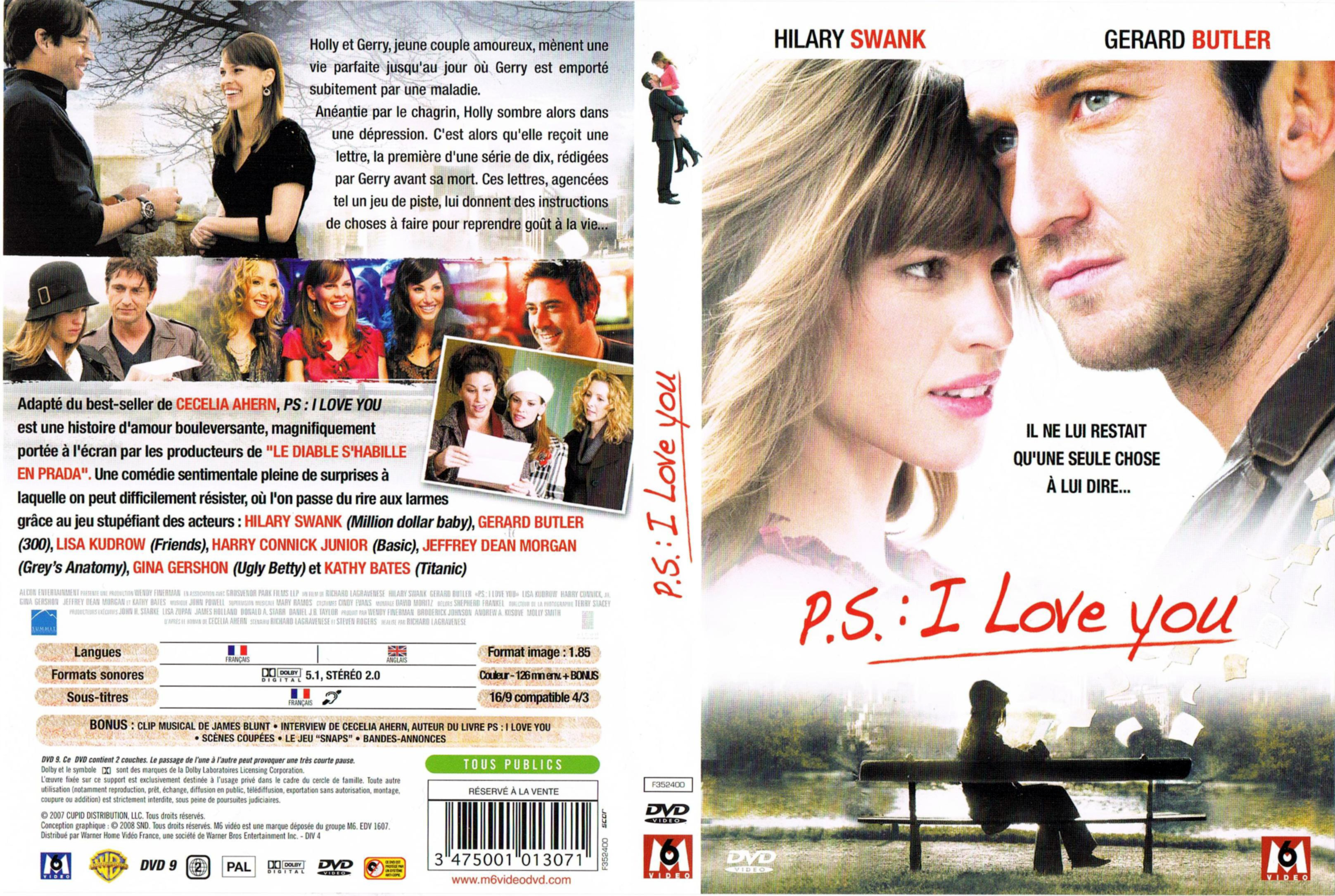 Jaquette DVD PS I love you v2