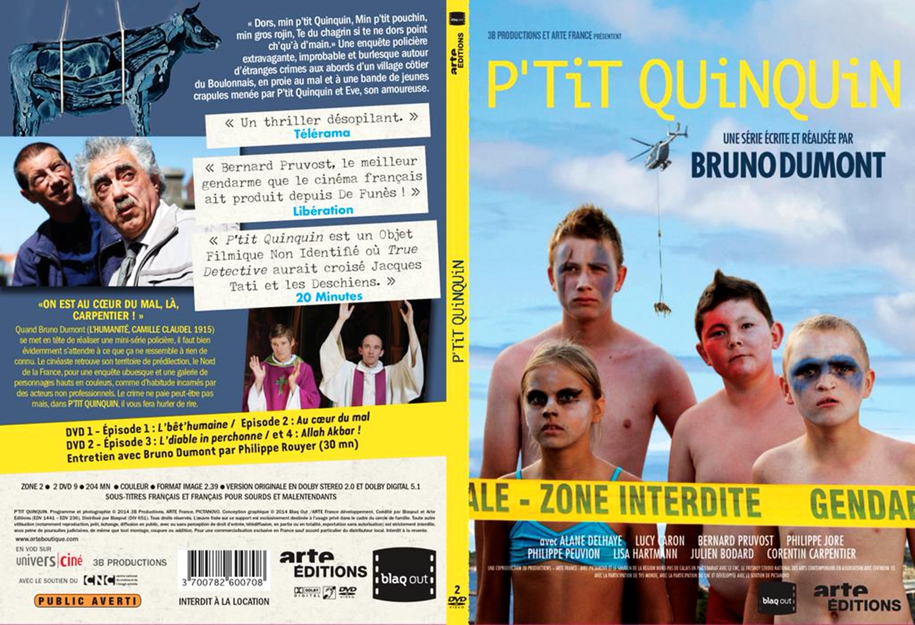 Jaquette DVD P-tit Quinquin - SLIM