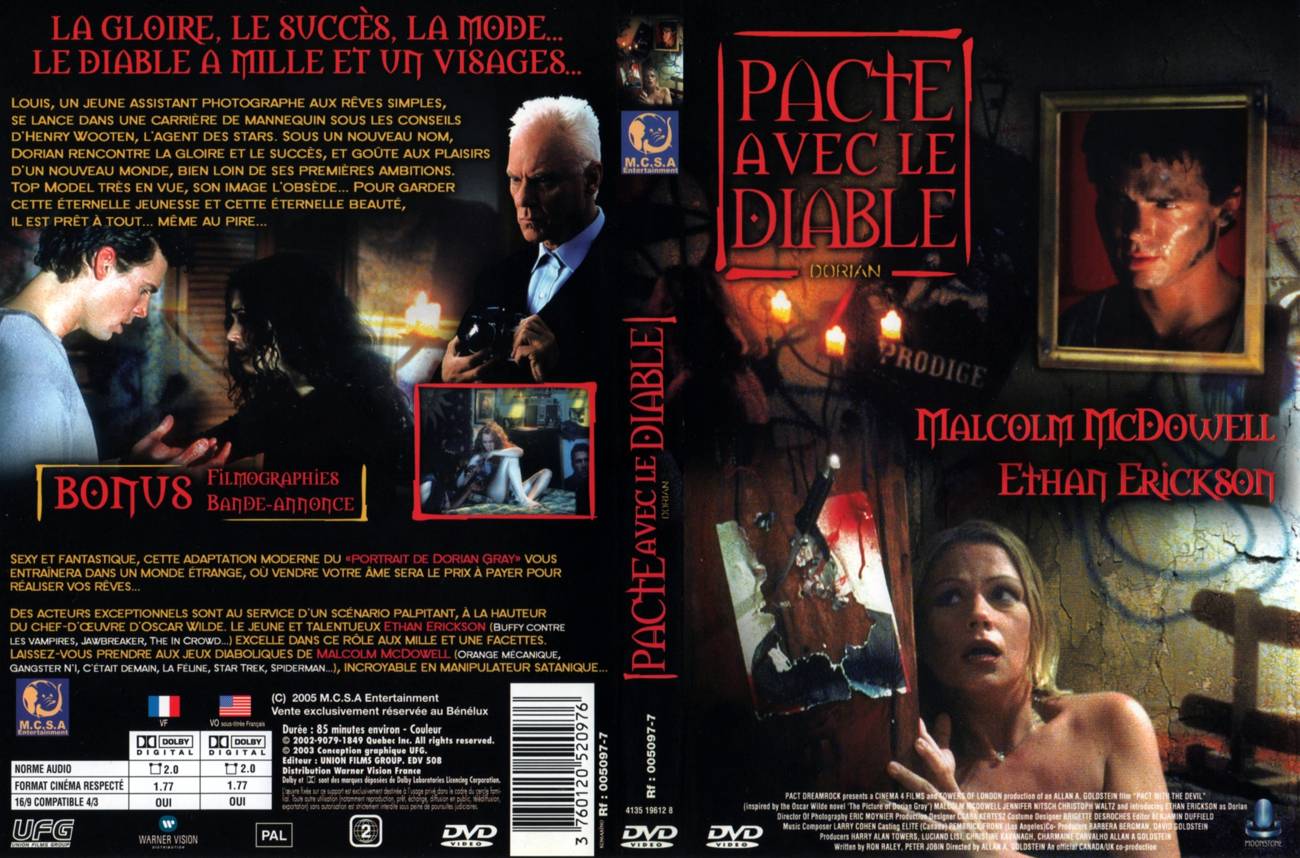 Jaquette DVD Pacte avec le diable