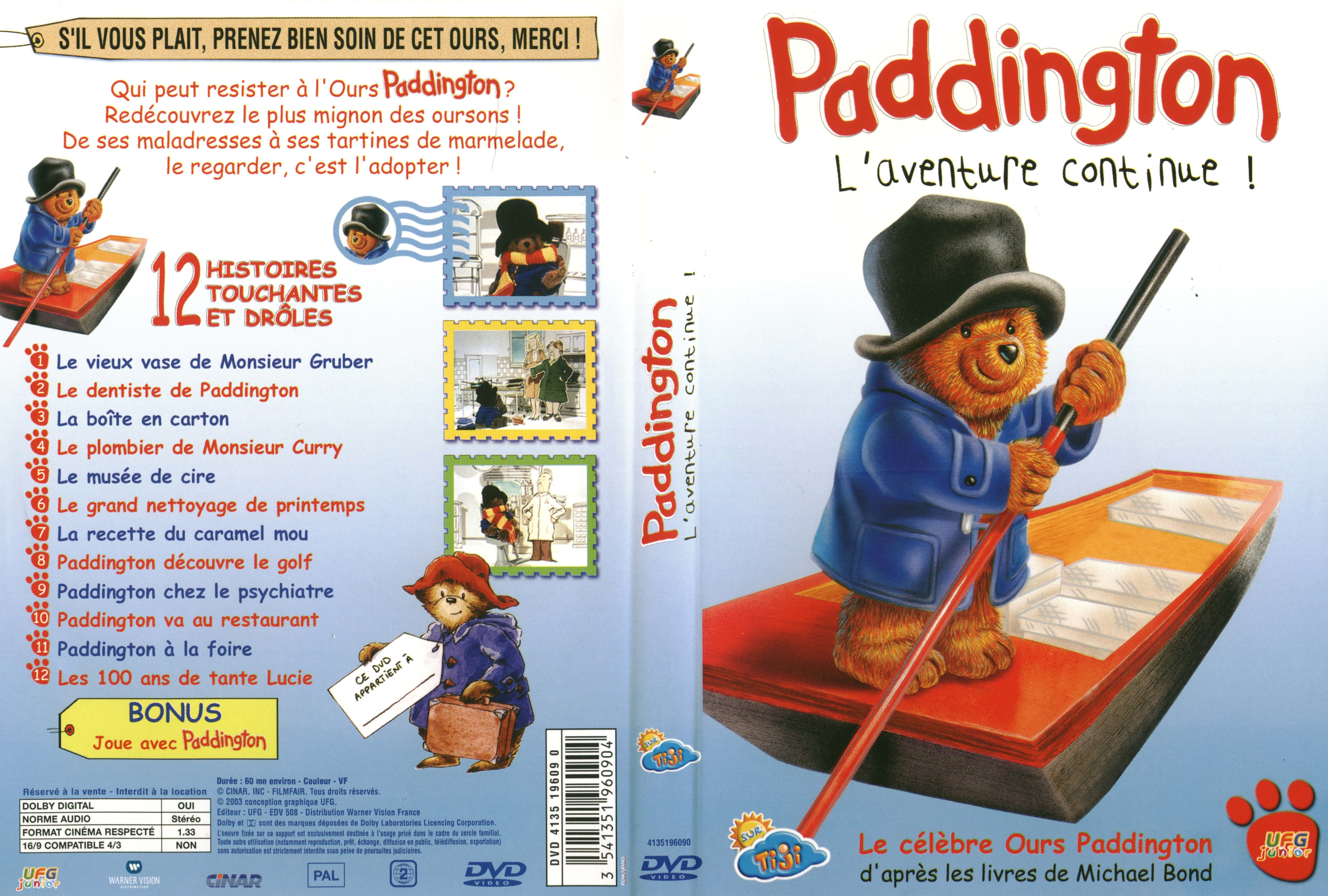 Jaquette DVD Paddington - L