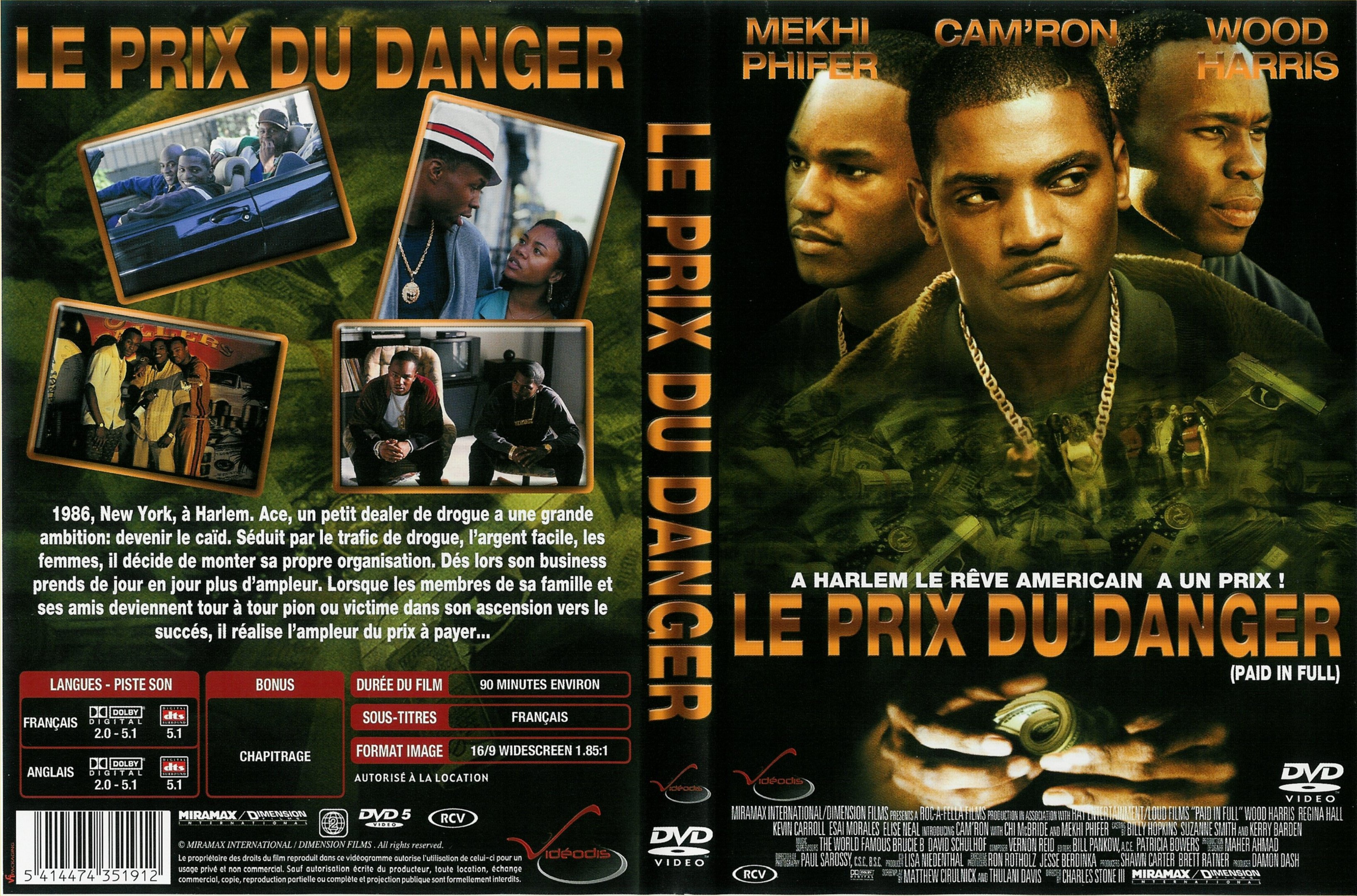Jaquette DVD Paid in full