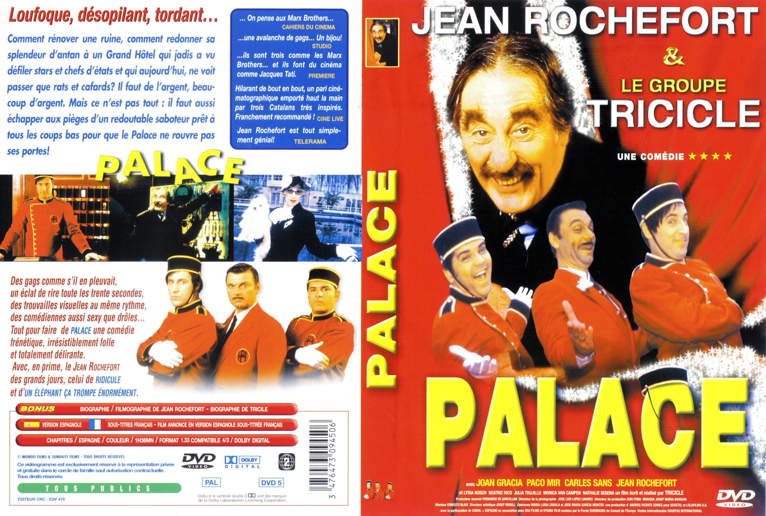 Jaquette DVD Palace