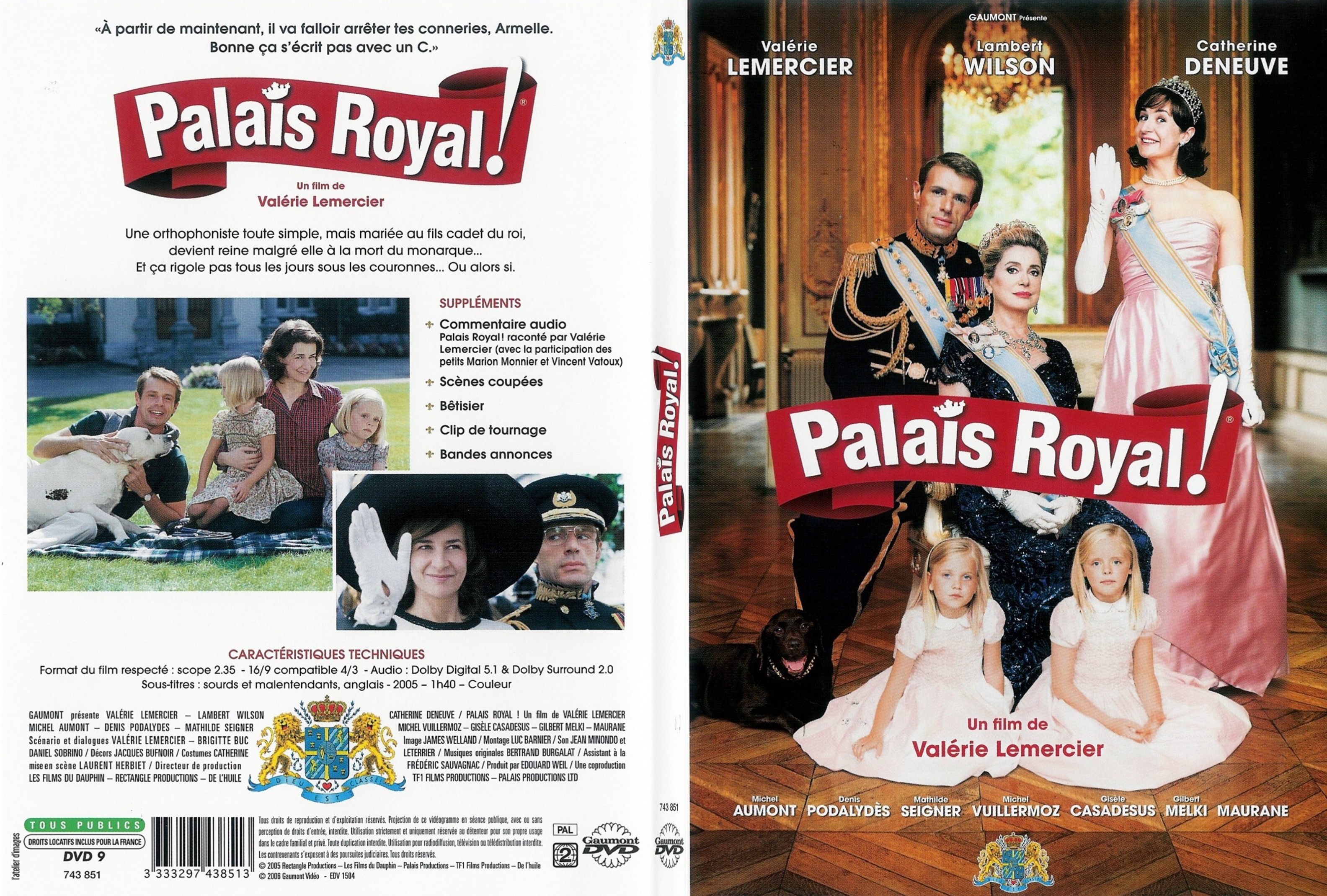 Jaquette DVD Palais royal - SLIM